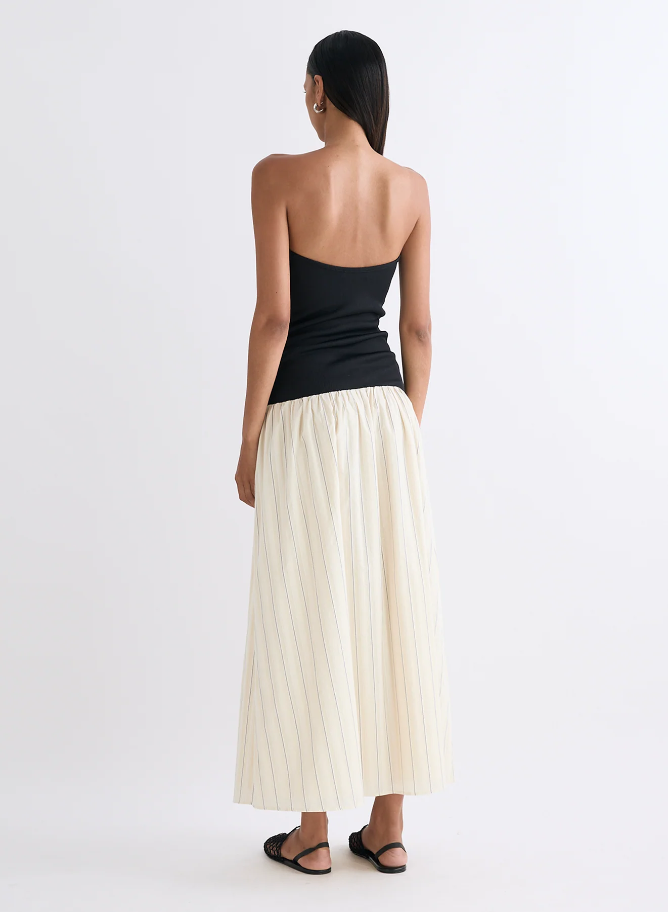 Amyra Dress | Marseilles Stripe - Image 4