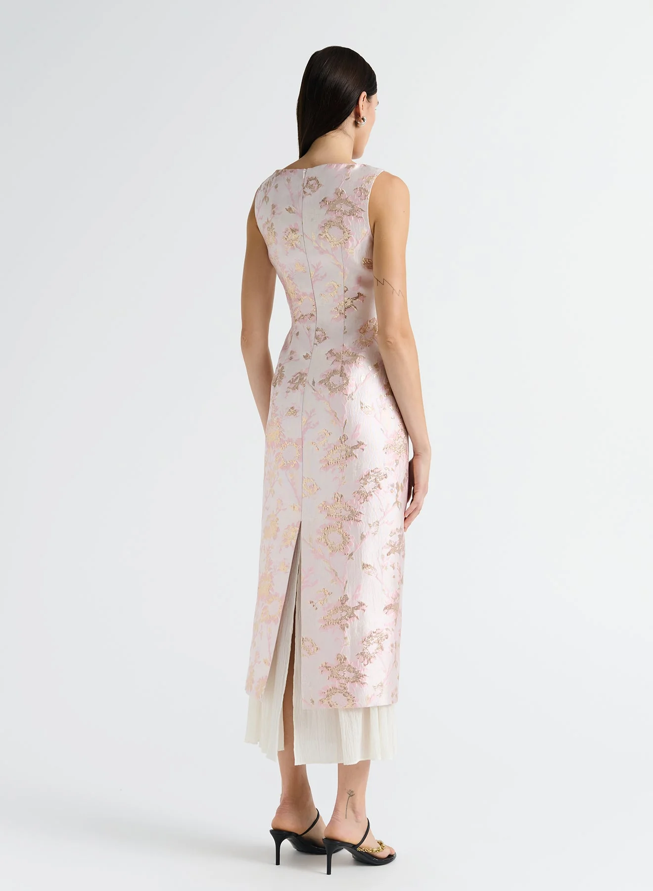 Olivia Dress | Rosewater W/ Shell - Image 3