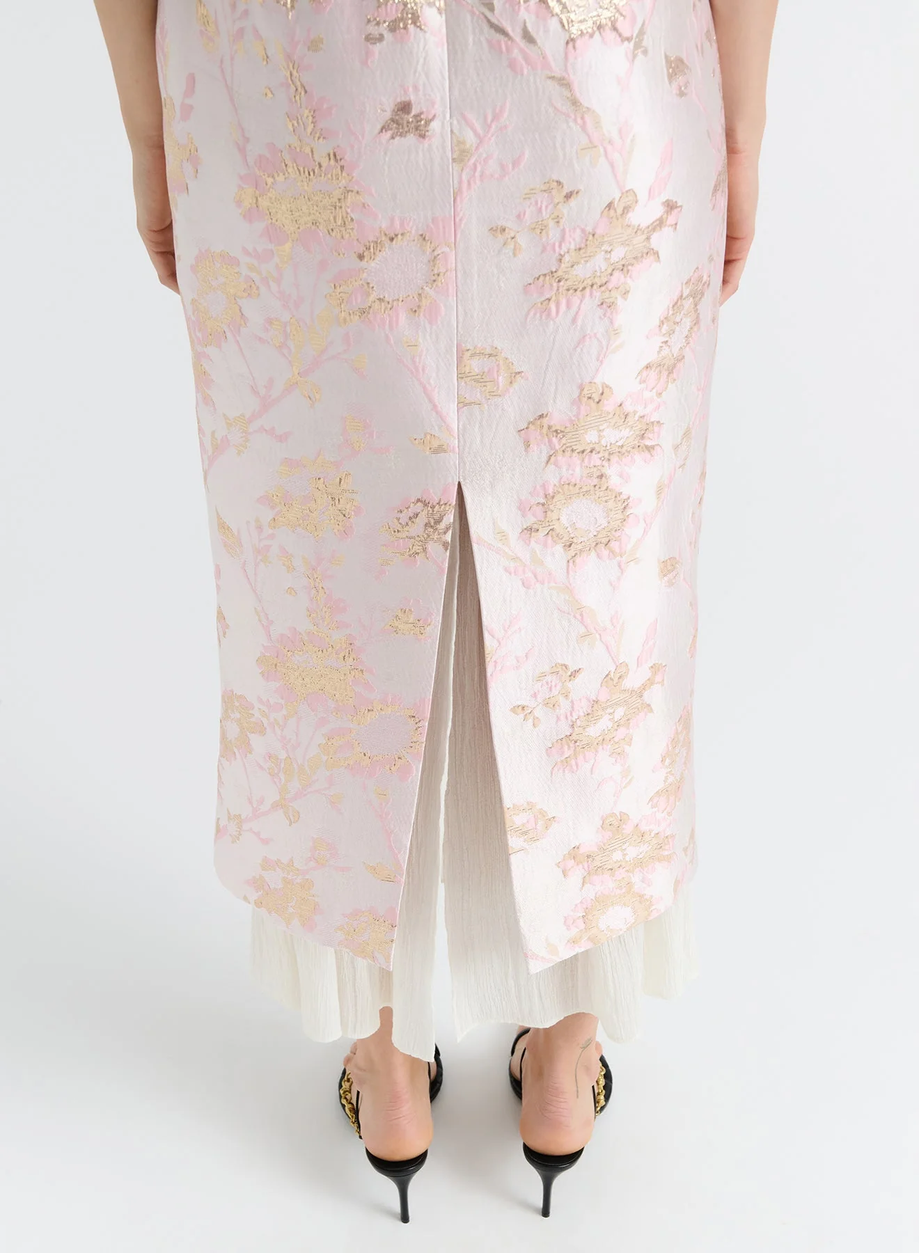 Olivia Dress | Rosewater W/ Shell - Image 4
