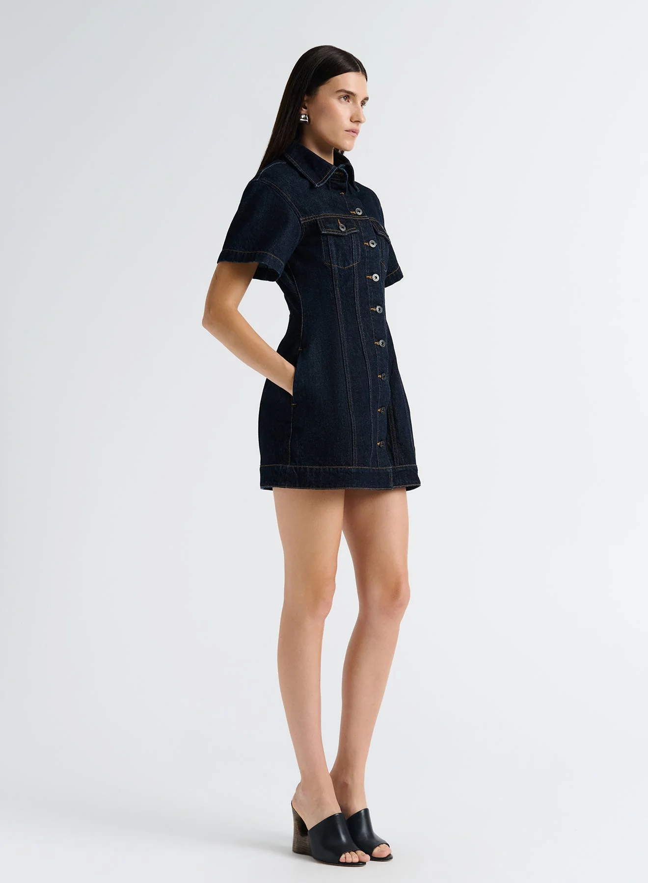 Ollie Dress | Dark Indigo - Image 3