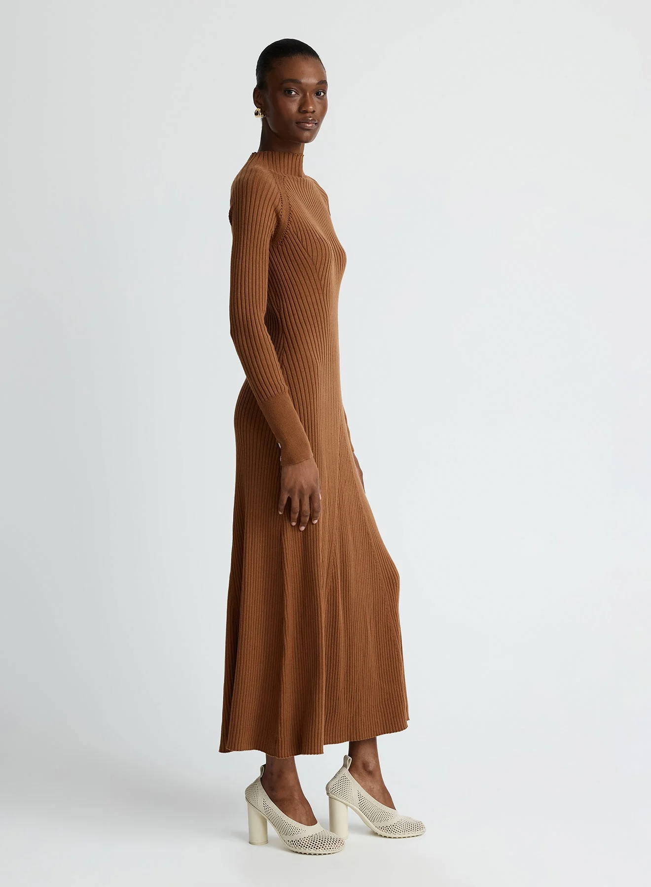 Aubrey Dress | Dark Cocoa - Image 4