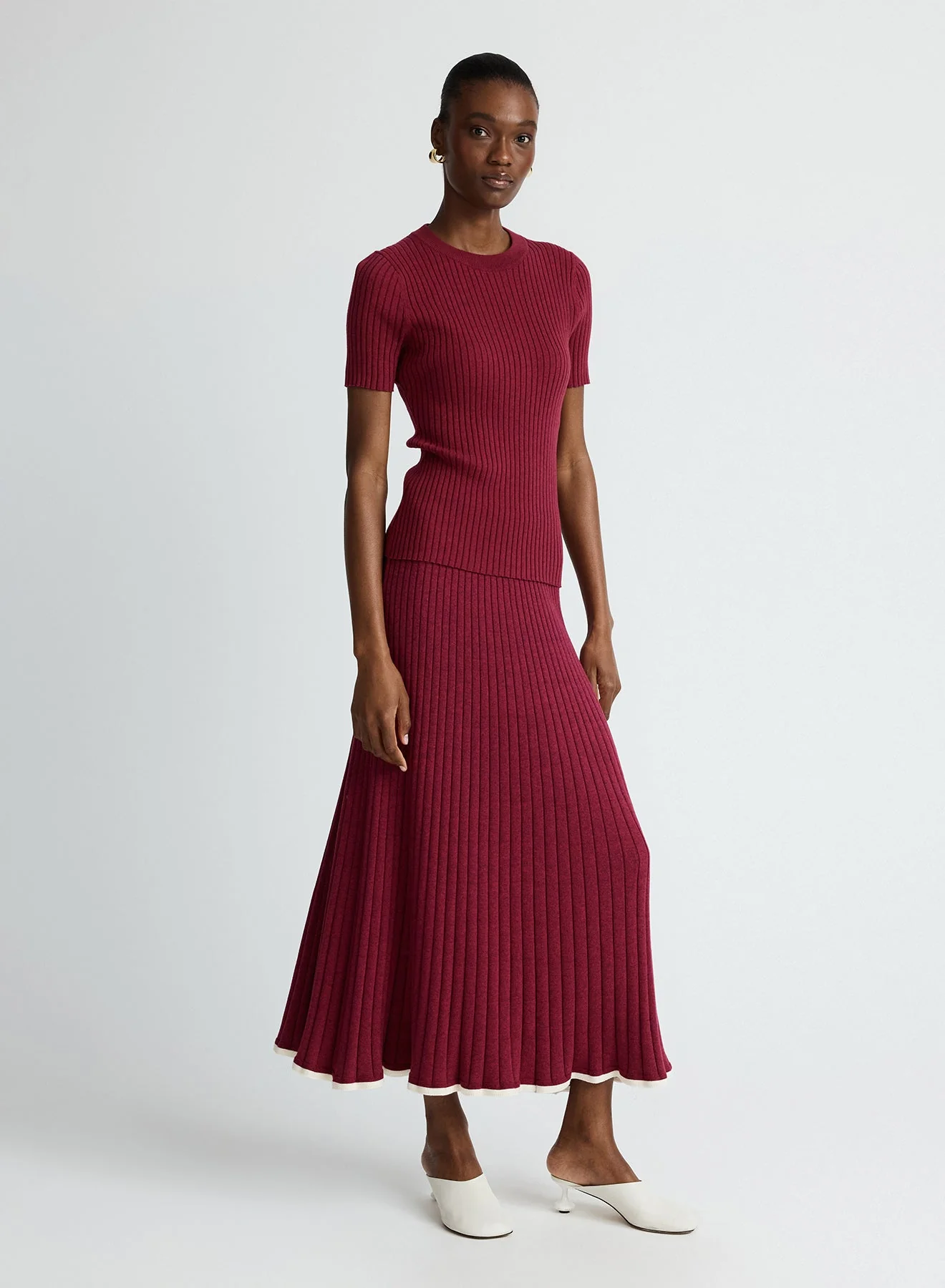 Felicia Skirt | Cherry - Image 4