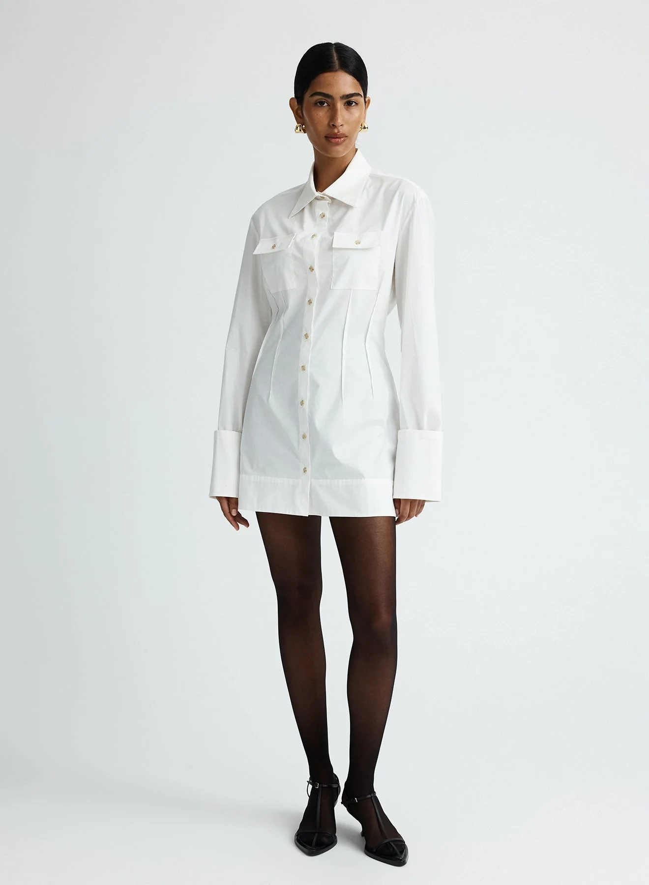 Hillary Dress | Swan - Image 2