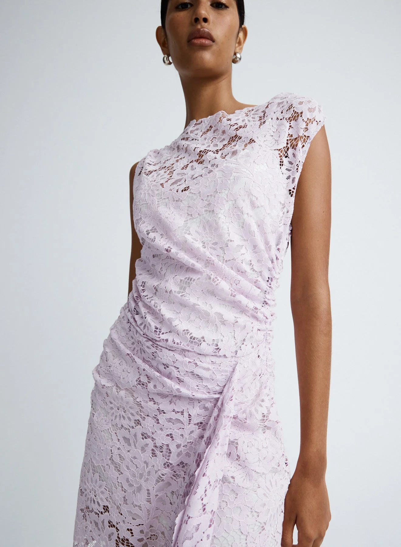 Indi Dress | Purple Lace - Image 4