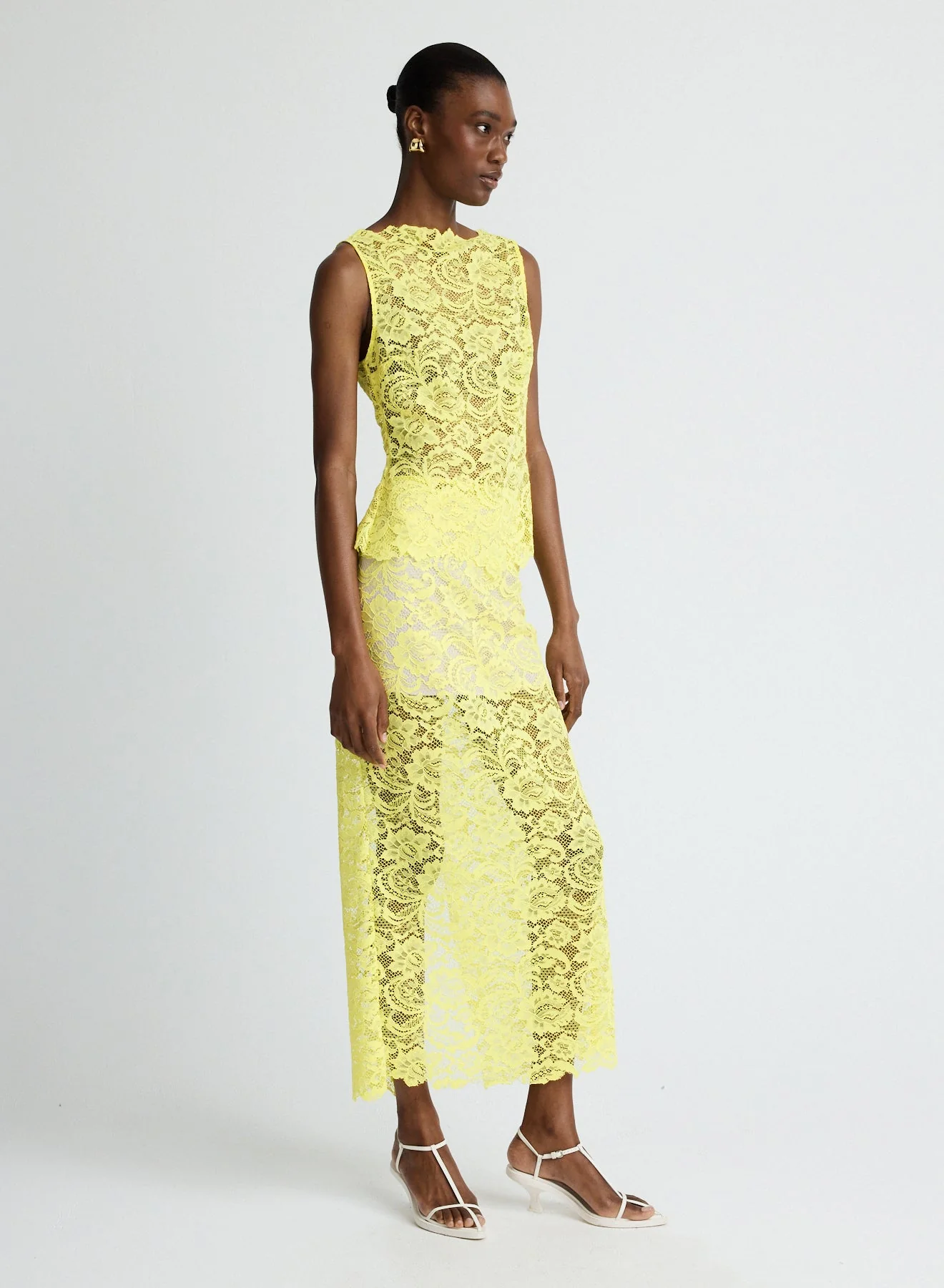 Luella Top | Yellow Lace - Image 4