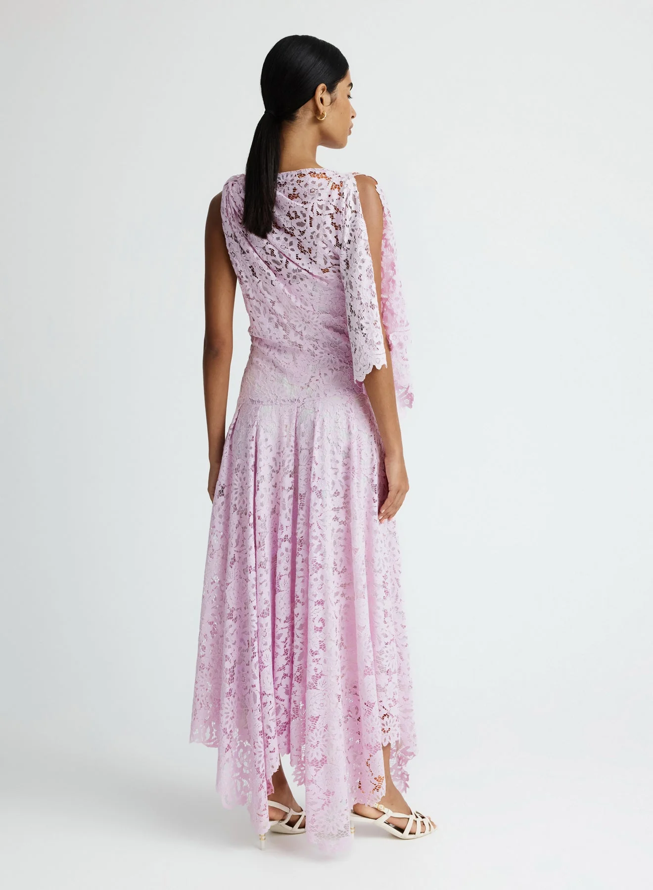 Lydia Dress | Purple Lace - Image 4