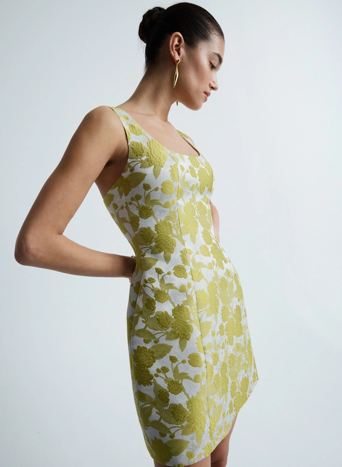 Riona Dress | Evergreen - Image 3