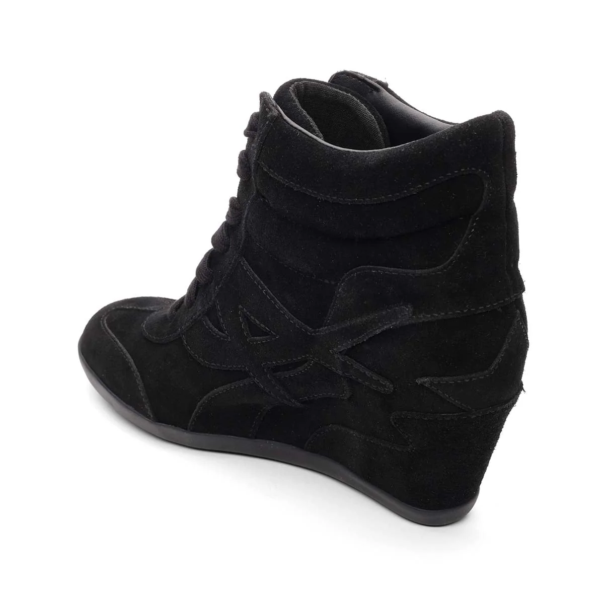 Boradia Wedge Sport Sneaker | Black - Image 4