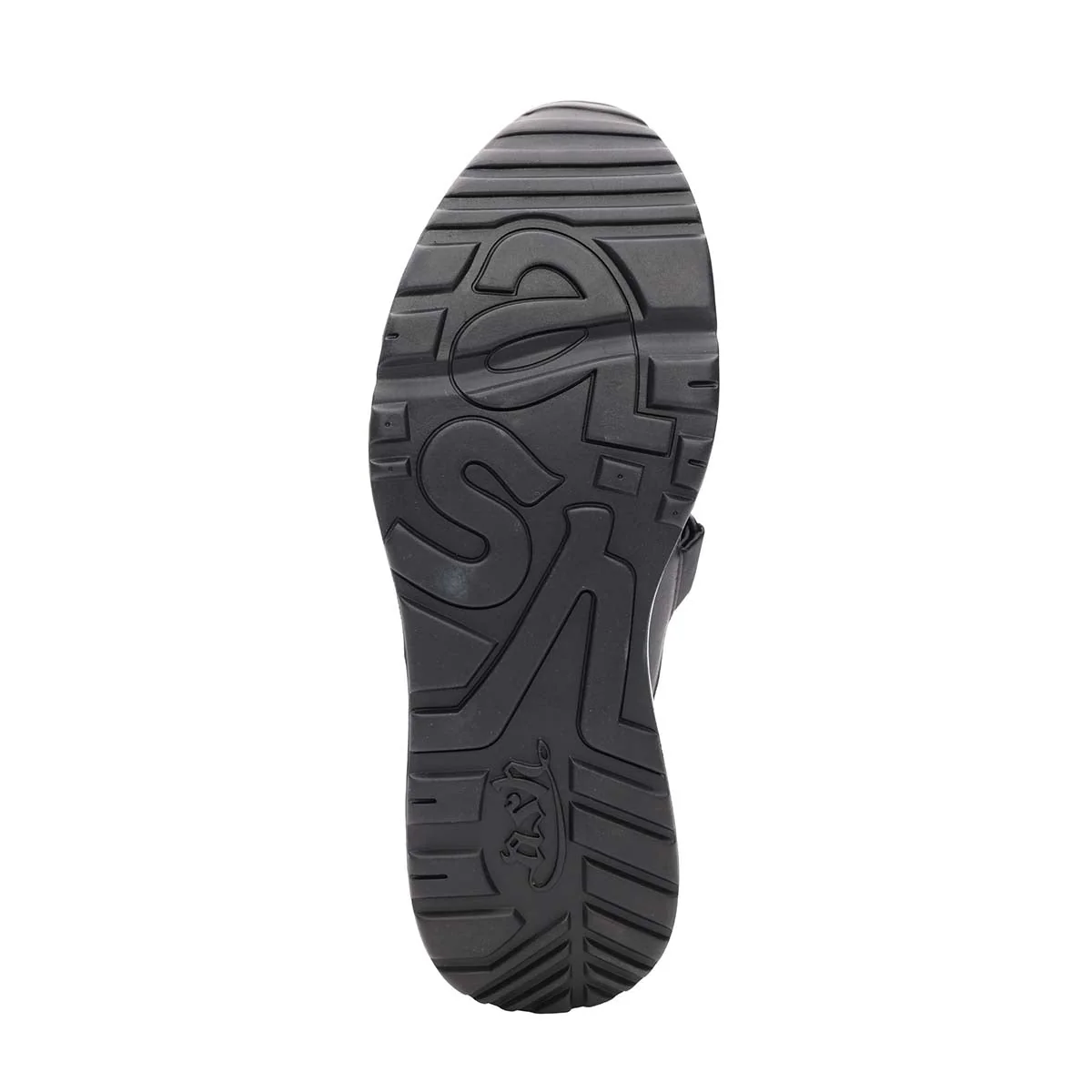 Lotus Studded Suede-Lycra Sport Sandal | Black - Image 6