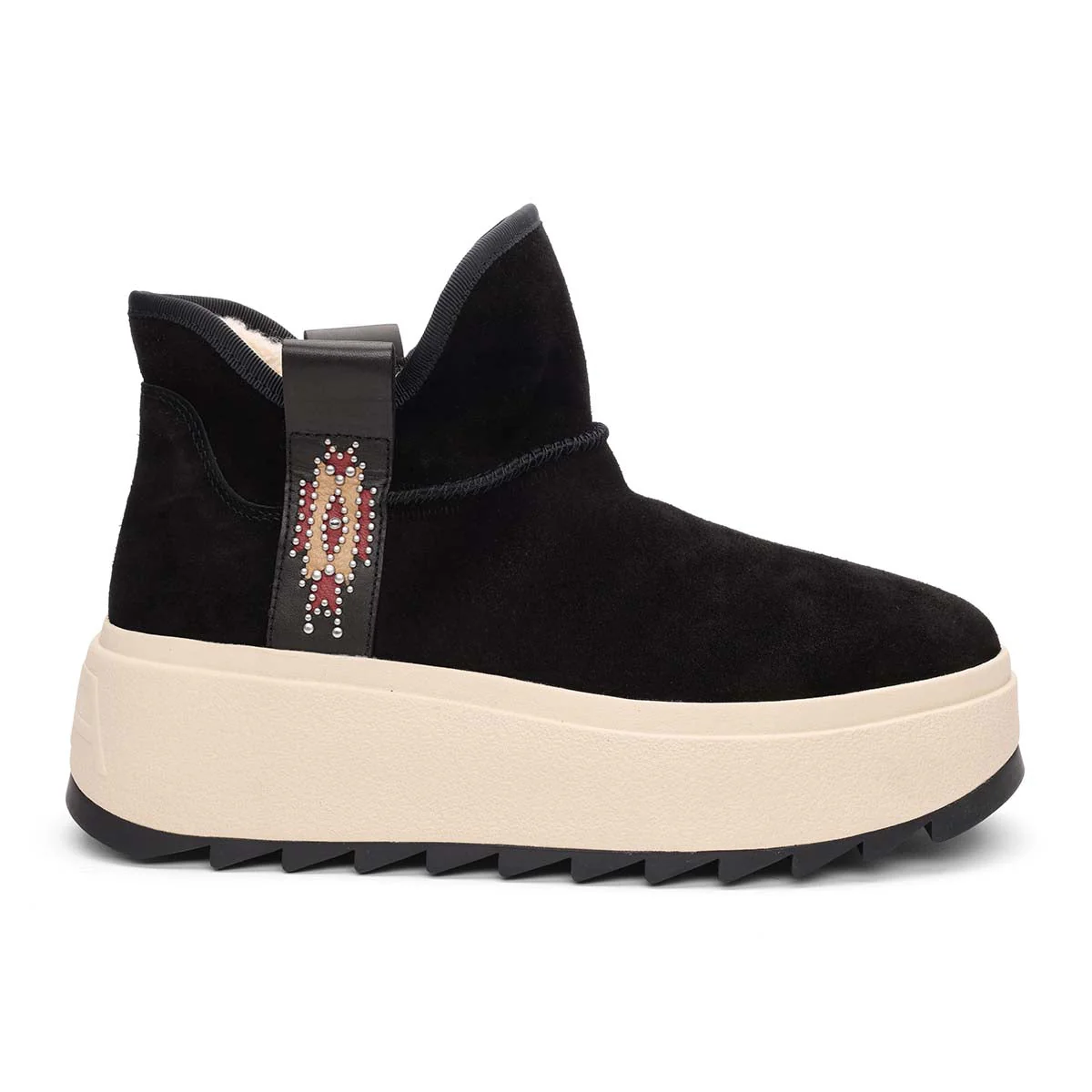 Mask Apres Ski Ankle Bootie | Black - Image 5