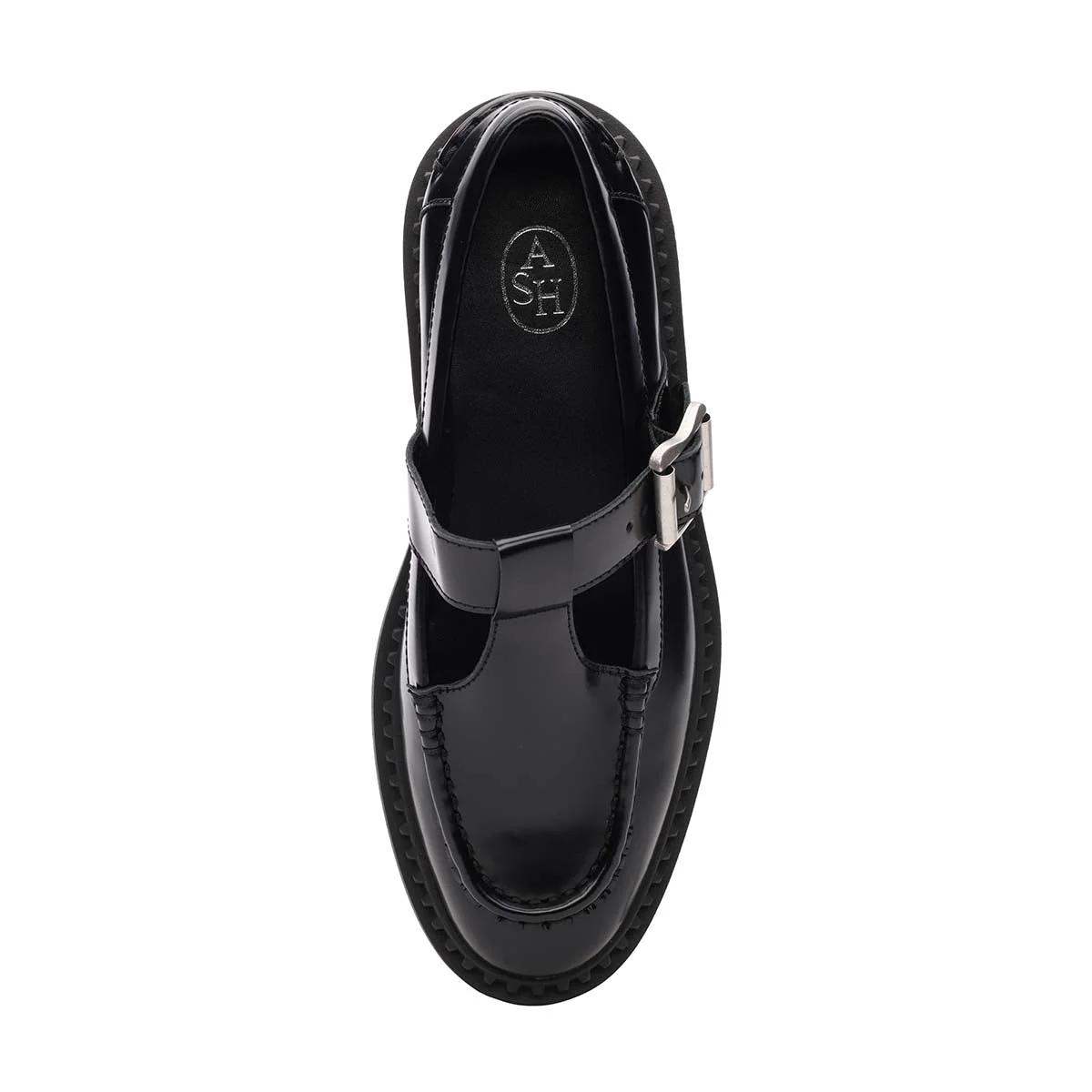 Mason T-Strap Loafer | Black - Image 6