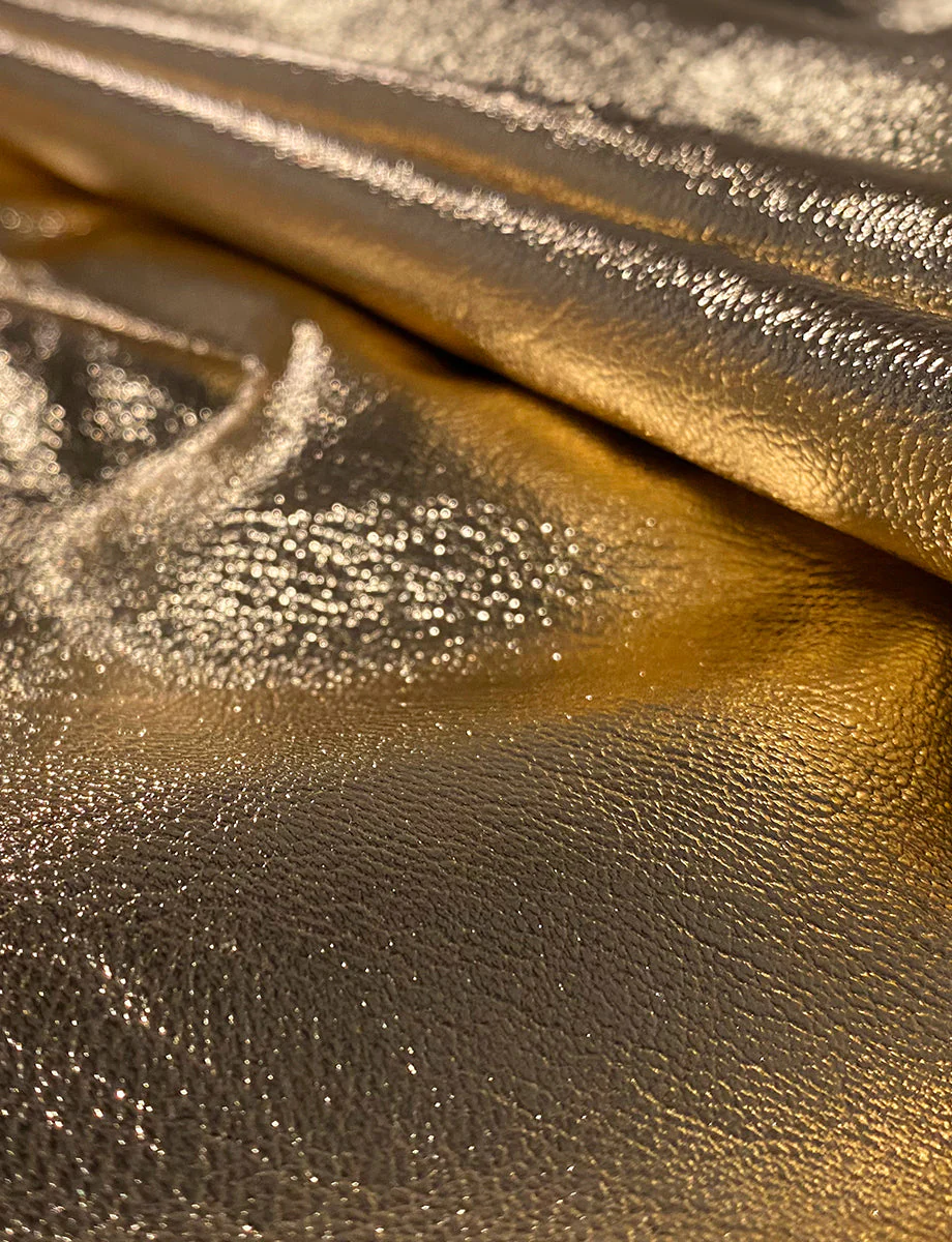 Faux Leather Crop Flare | Goldleaf - Image 3
