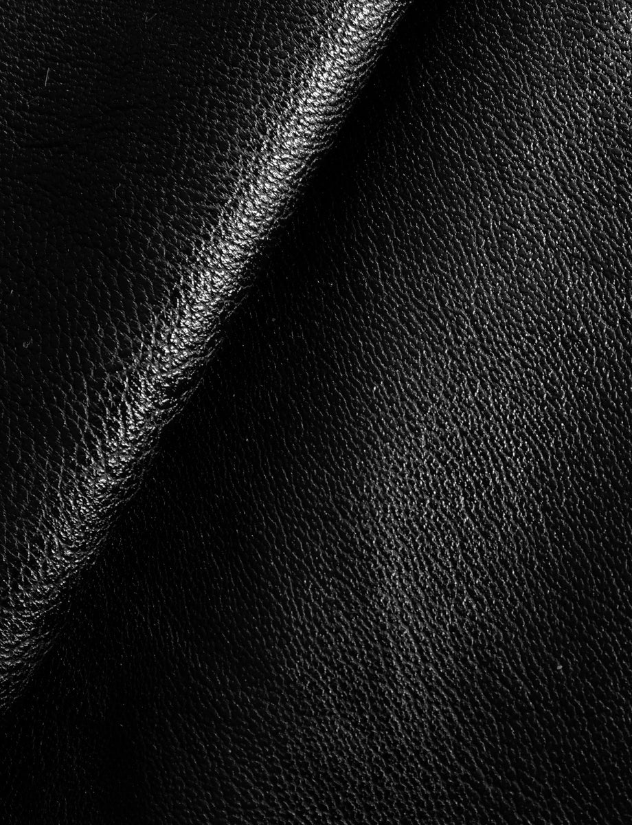 Faux Leather Five Pocket Pant | Black - Image 5
