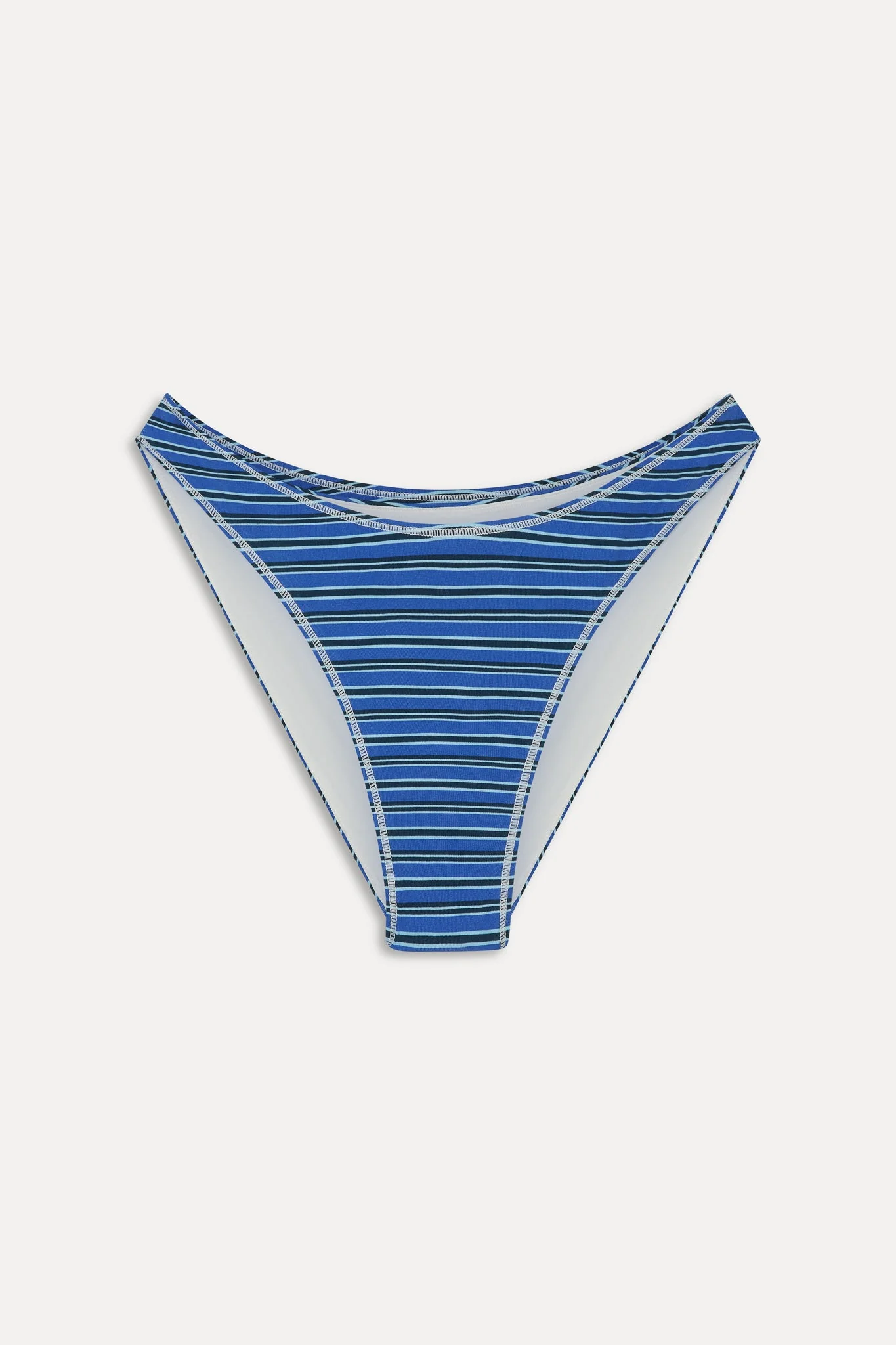 Catalina Full Coverage Bikini Bottom | Summer Stripe - Image 3