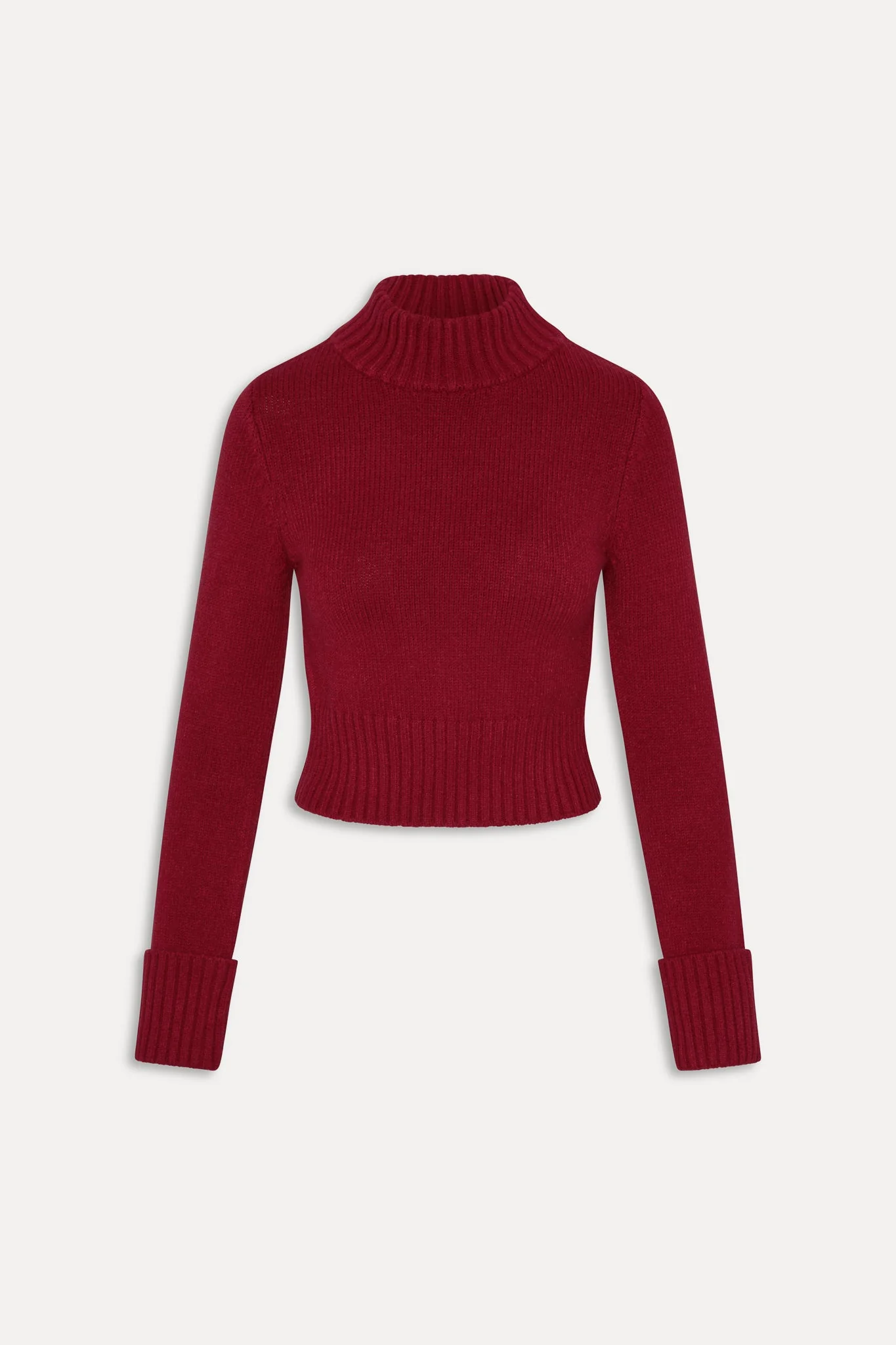 Laurel Knit Turtleneck Sweater | Rosewood - Image 3