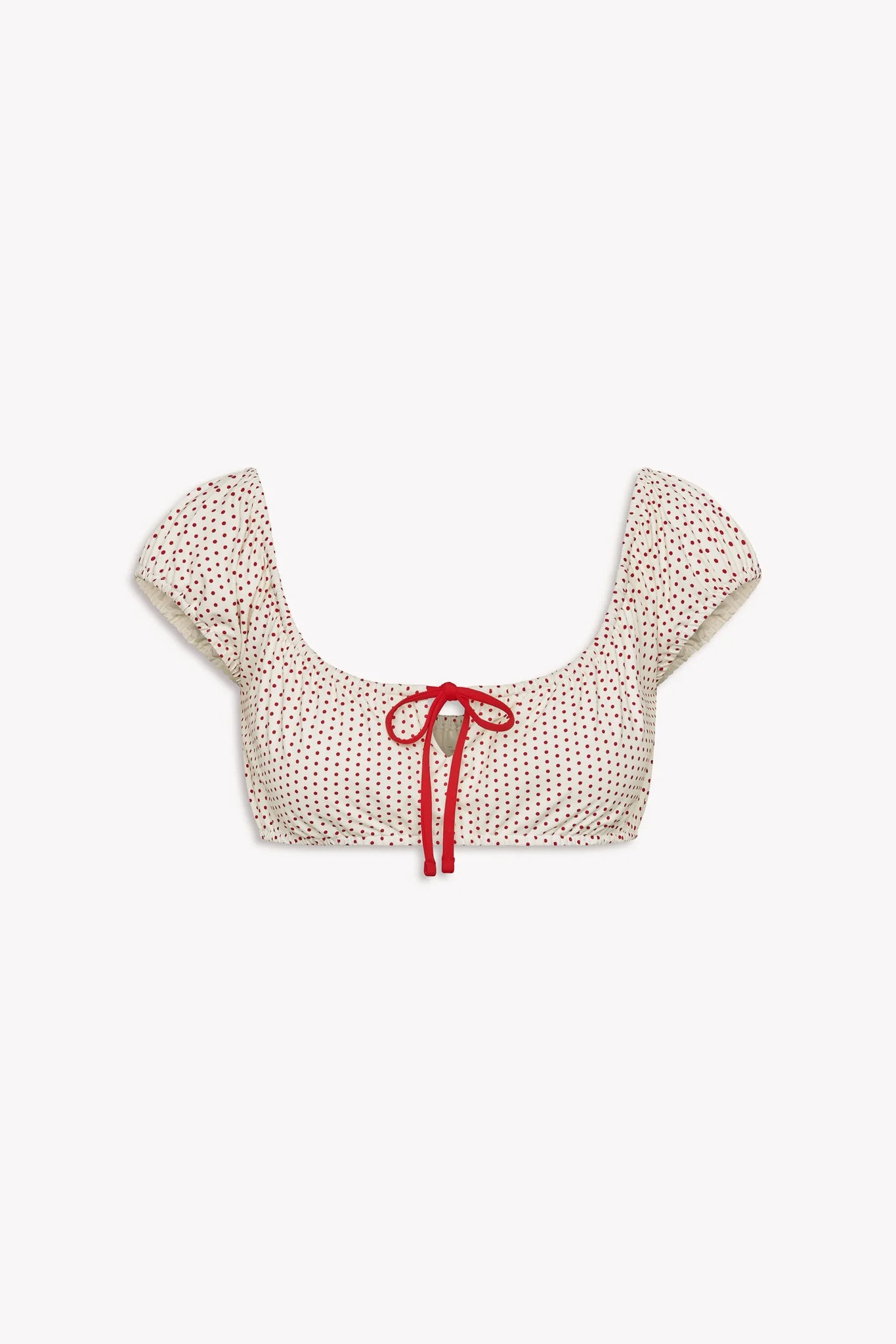 x BELLA HADID Angel Bikini Top | Strawberry Polka Dot - Image 3