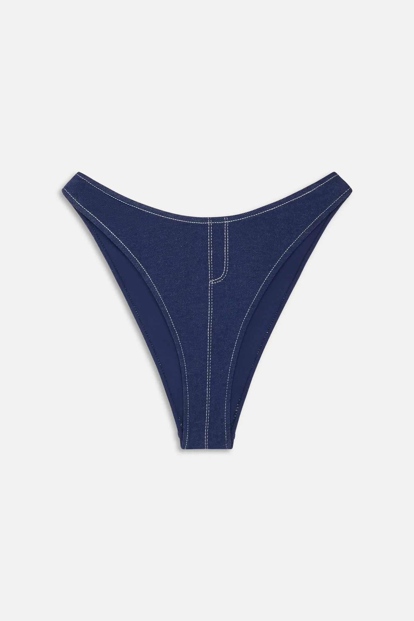 x BELLA HADID Blue Bikini Bottom | Summer Denim - Image 3