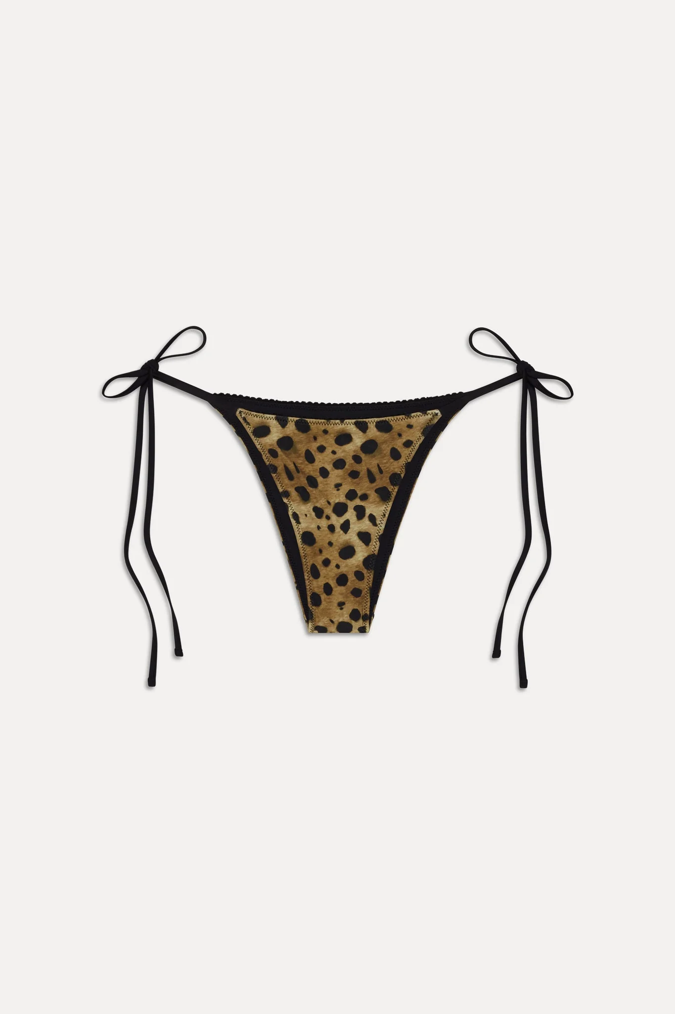 x Khy Mackenzie Skimpy Bikini Bottom | Lacey Leopard - Image 3