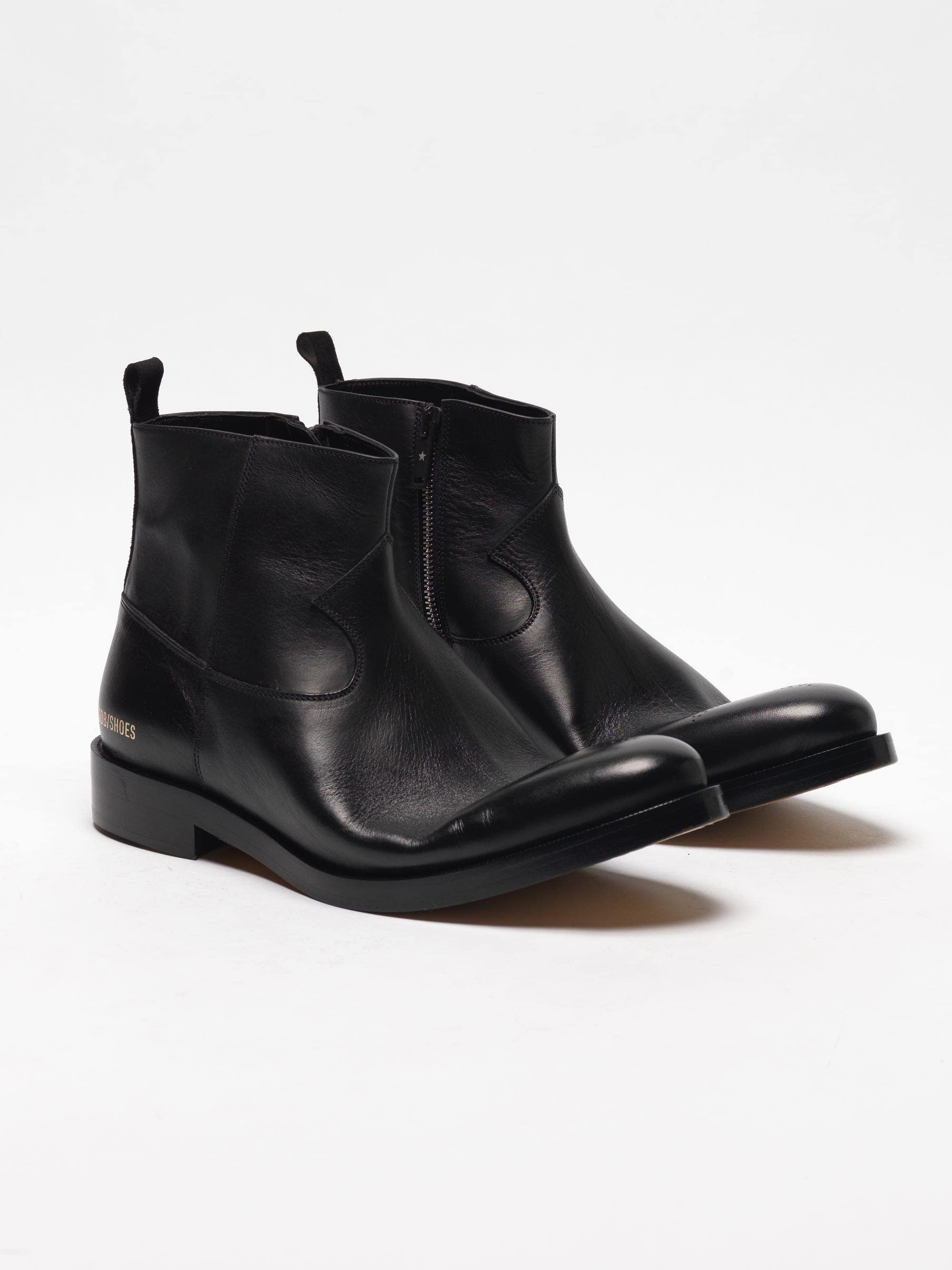 Men | Amarillo Ankle Boots with Embroidered Toe - Image 4