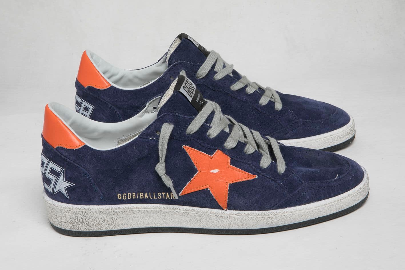 Men | Ball Star Sneakers Suede with Leather Star & Heel Tab - Image 4