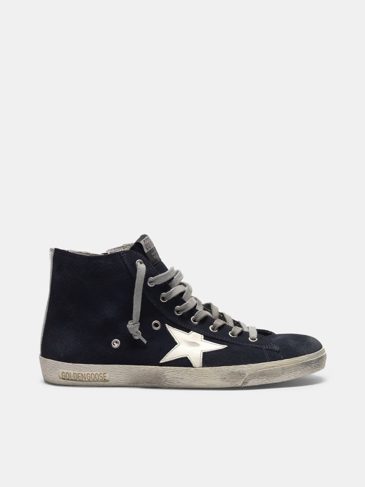 Men | Francy Sneakers Leather with Leather Star & Heel Tab - Image 3