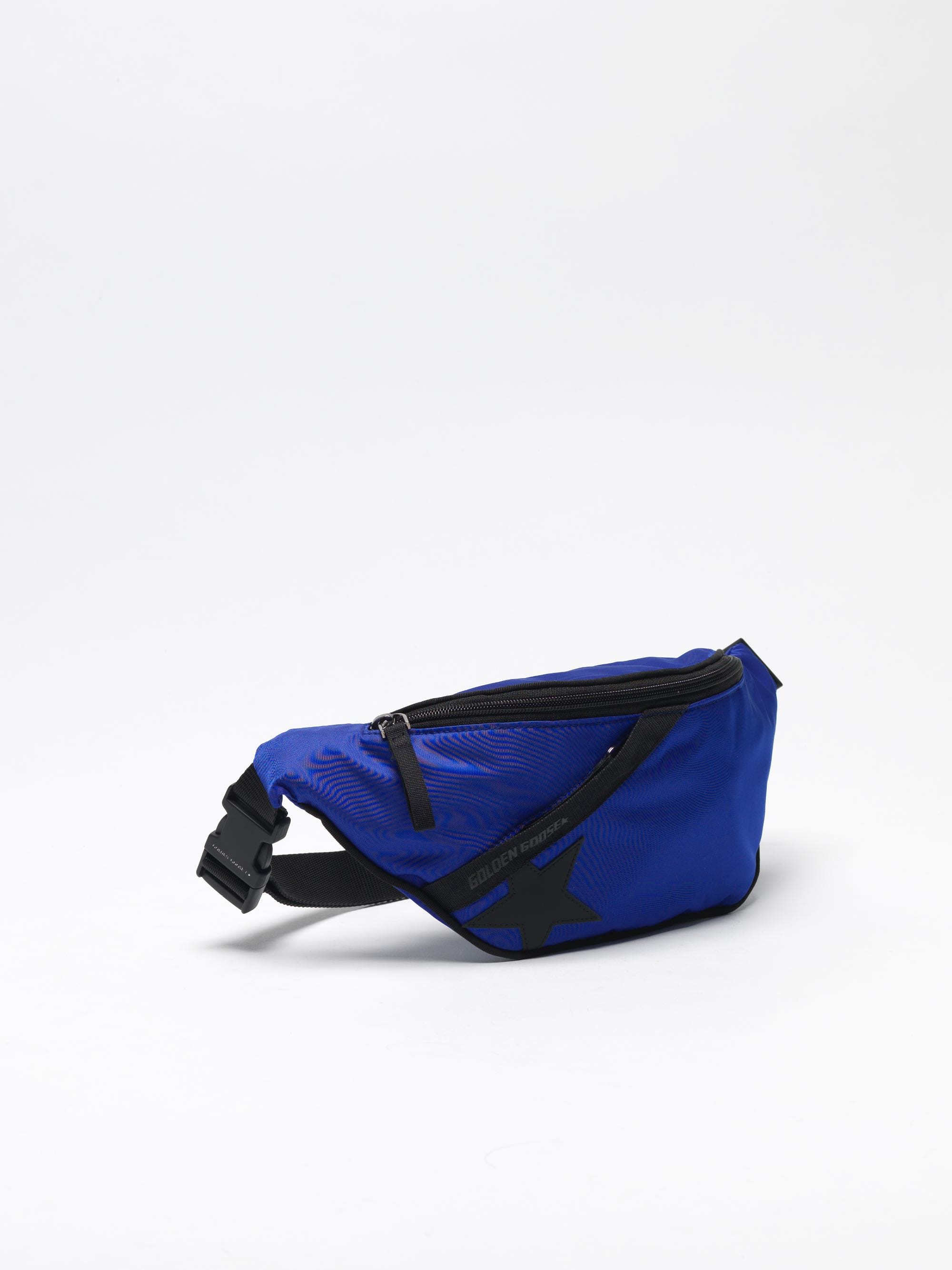 Men | Royal Blue Nylon Journey Belt Bag - Image 6