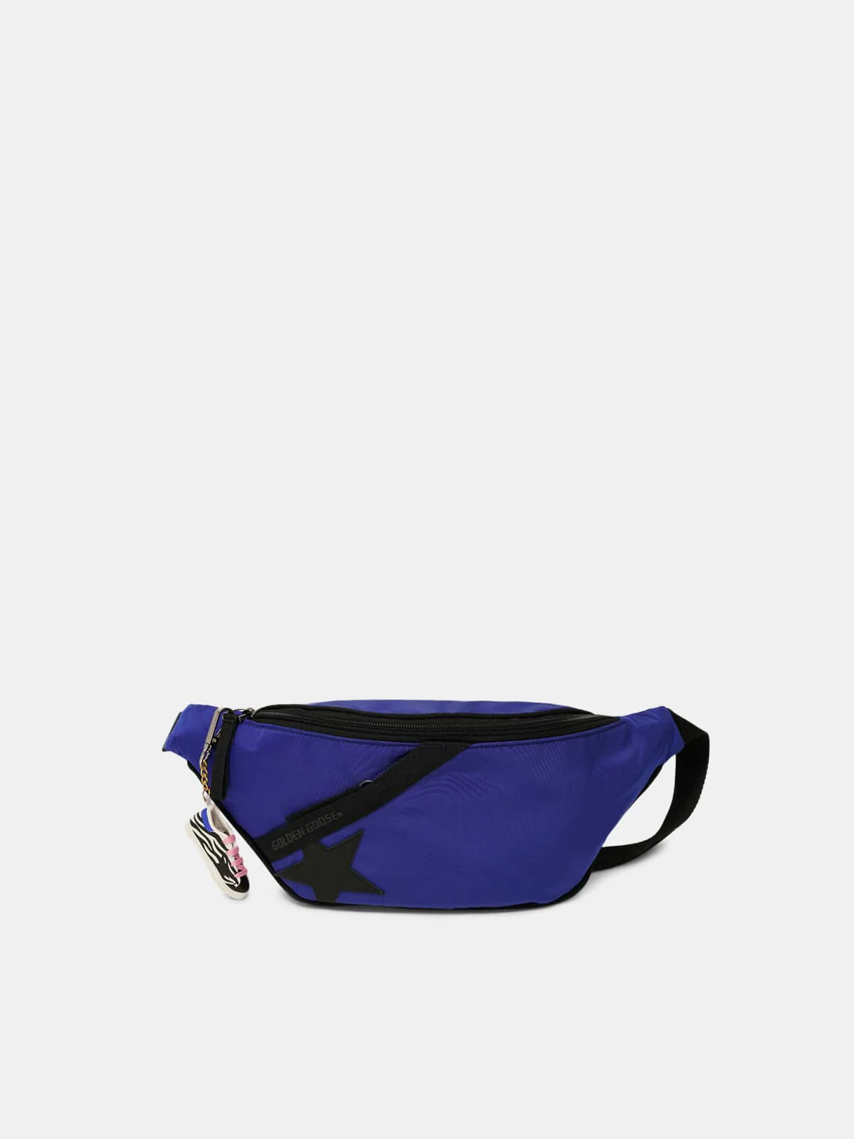 Men | Royal Blue Nylon Journey Belt Bag - Image 8