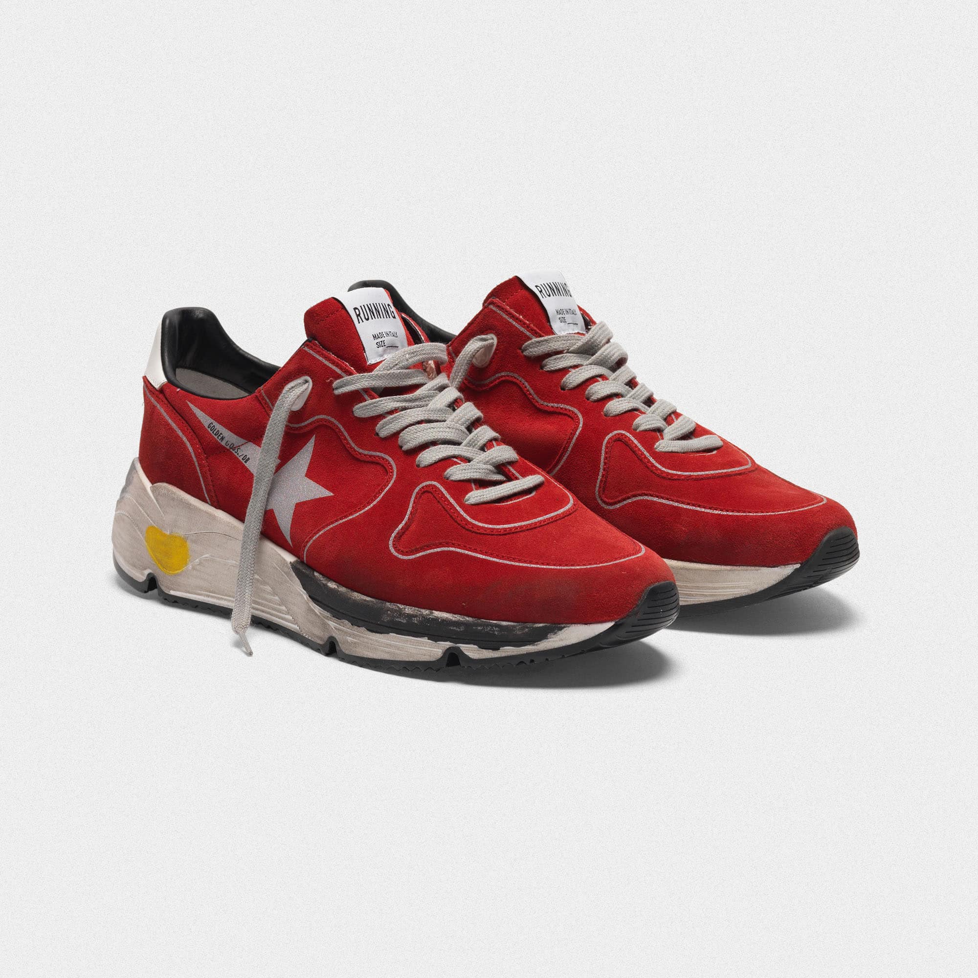 Men | Running Sole Sneakers with Contrast Stitching - Image 5