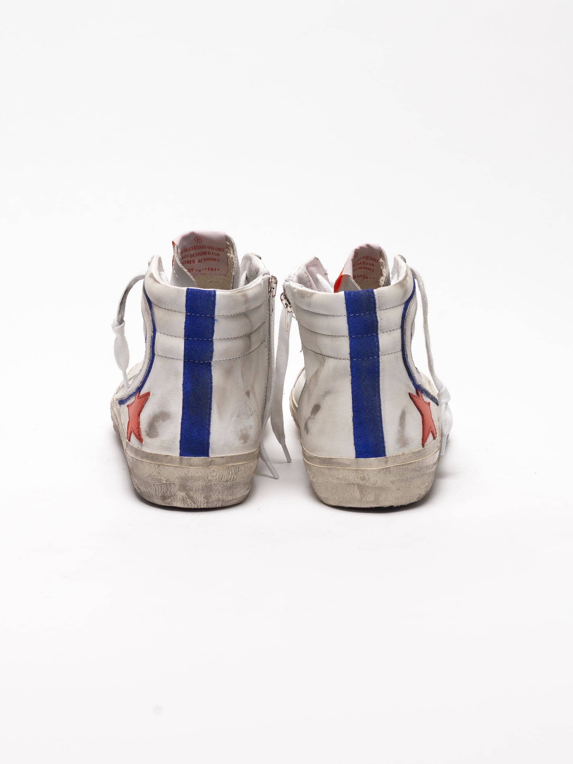 Men | Sneakers Slide White Leather-Cherry Star - Image 8