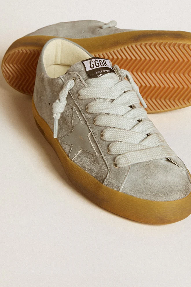 Men | Super-Star Light Grey Suede | Light Gray - Image 4