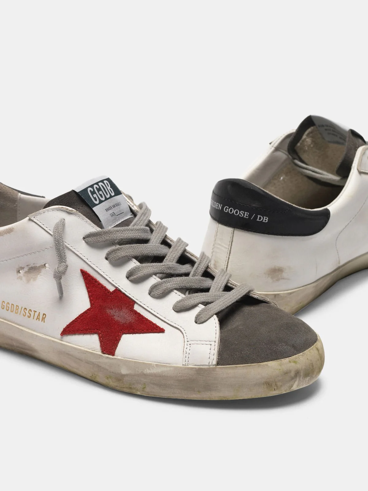 Men | Super-Star Sneakers Leather with Insert & Star Suede - Image 2