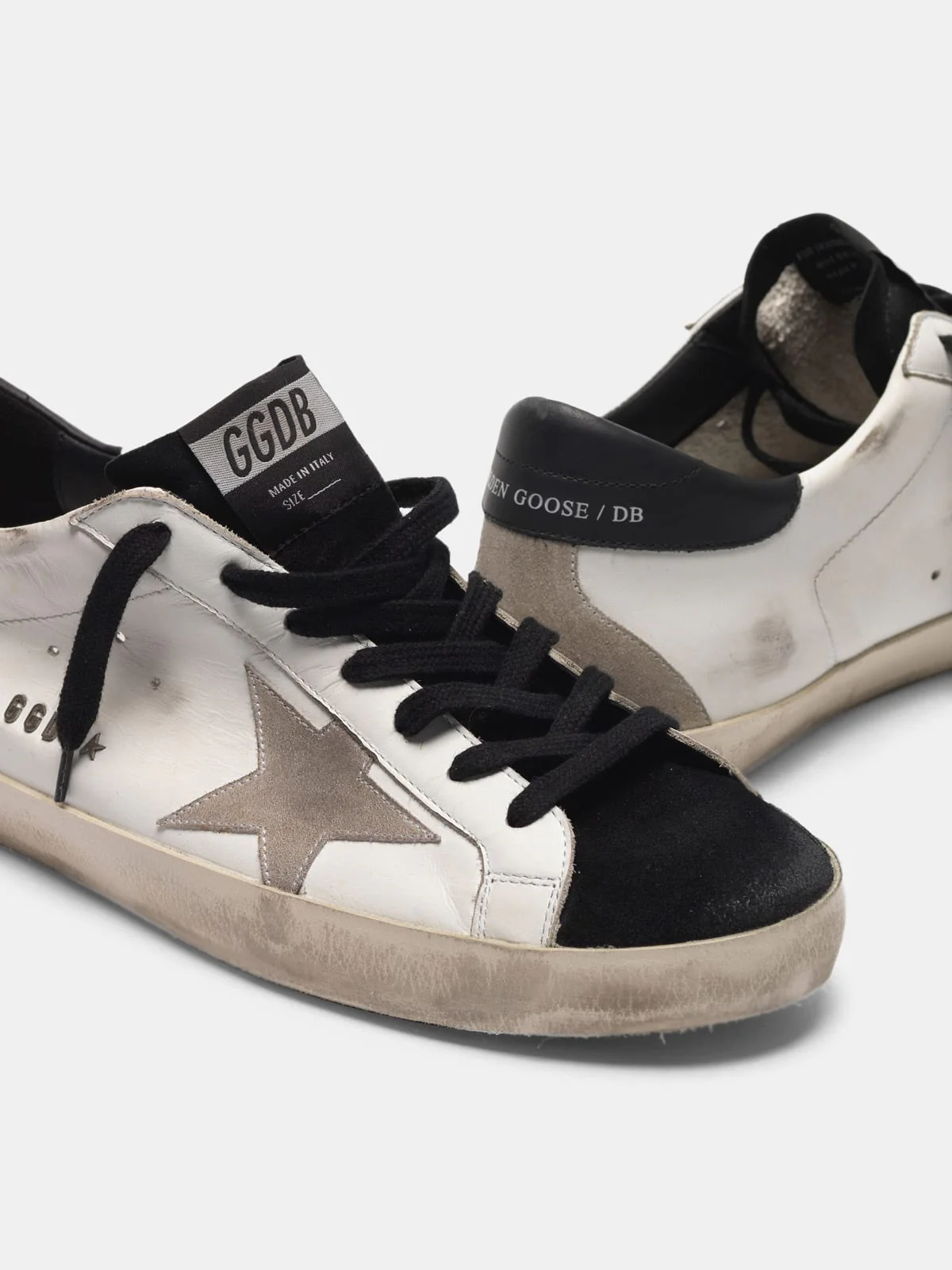 Men | Super-Star Sneakers Smooth Leather & Contrast Suede - Image 2