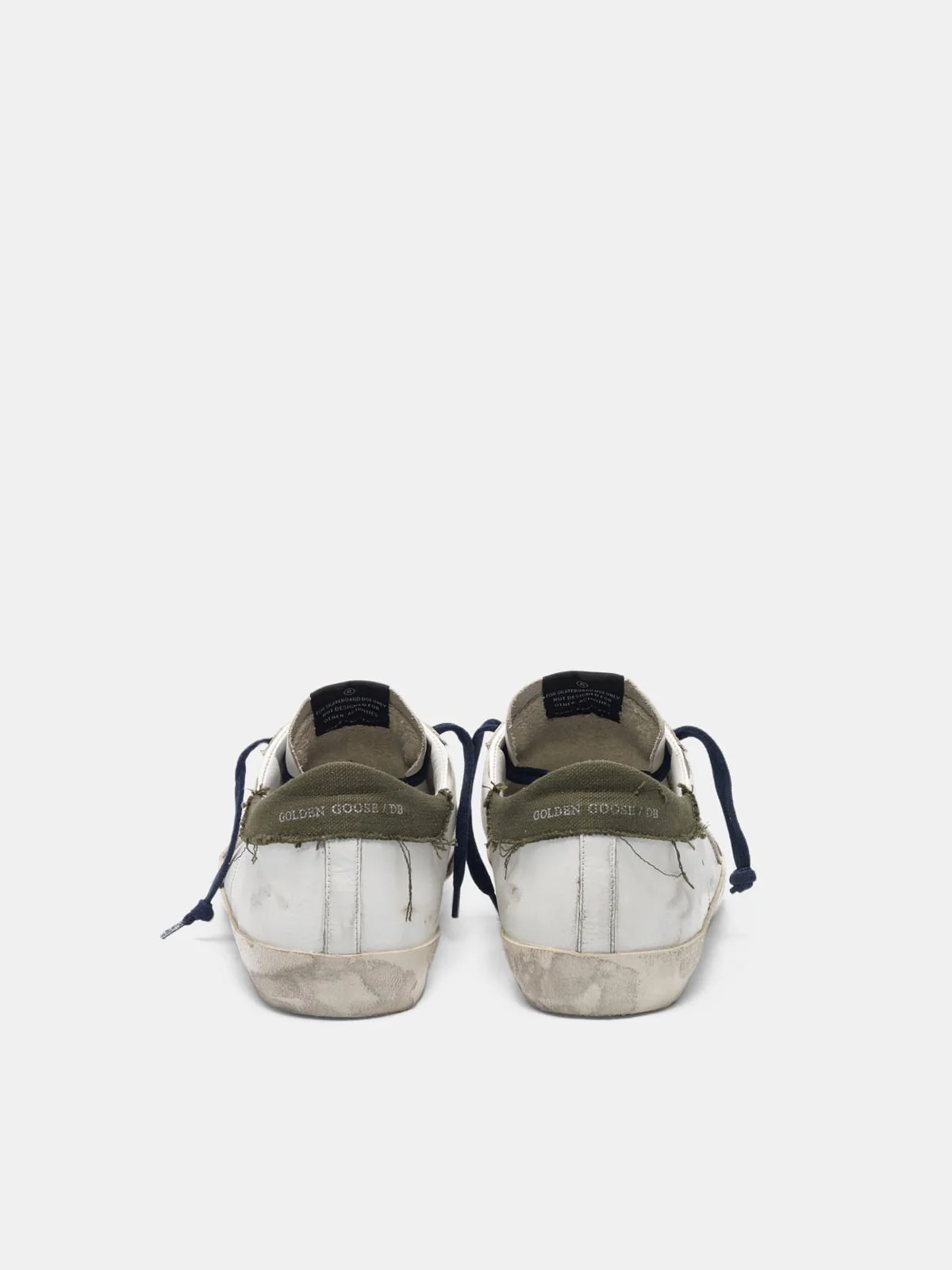Men | Super-Star Sneakers with The Heel Tab Raw Edge Canvas - Image 6