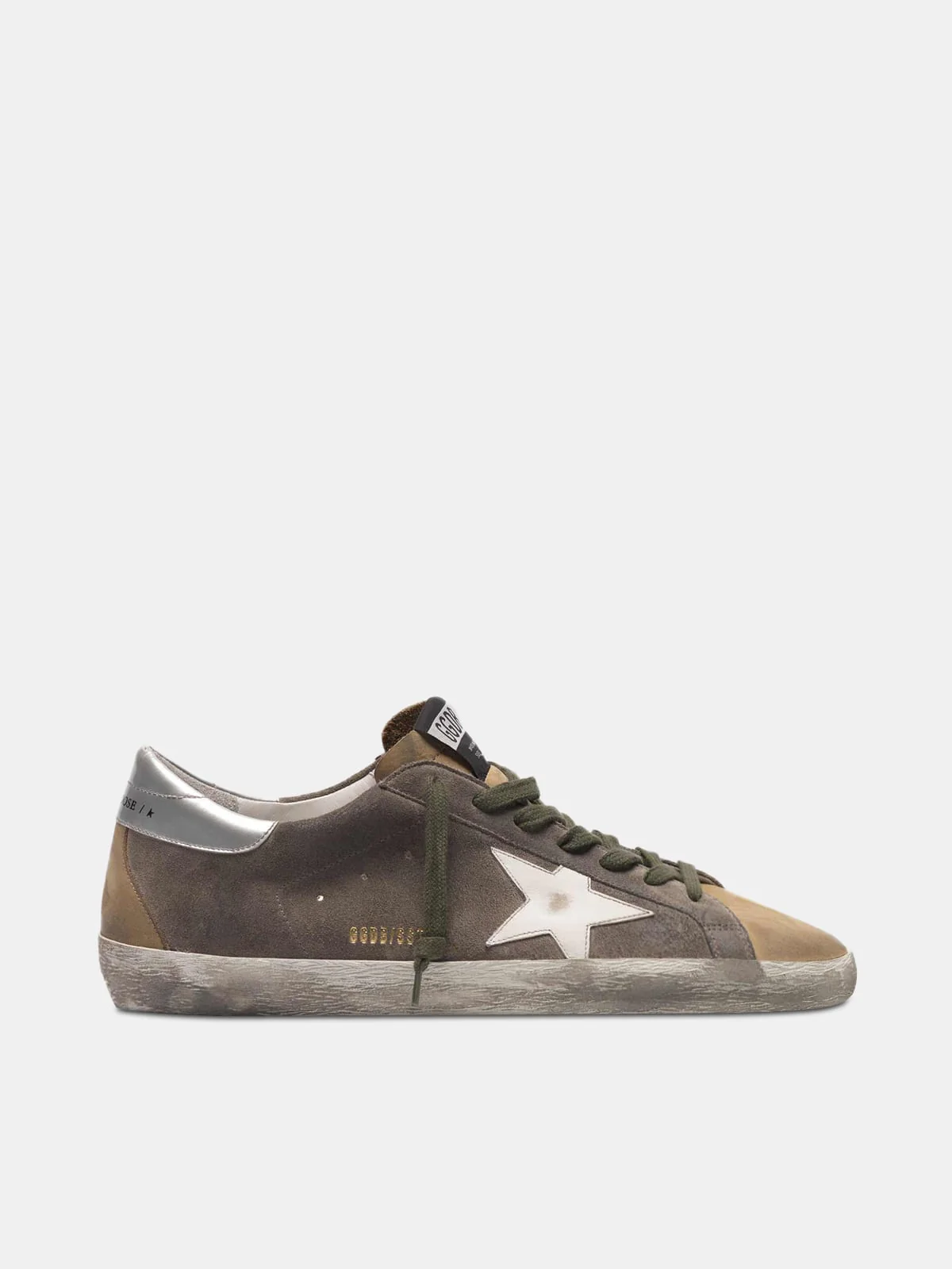 Men | Two-Tone Super-Star Sneakers Suede with White Star - Image 6
