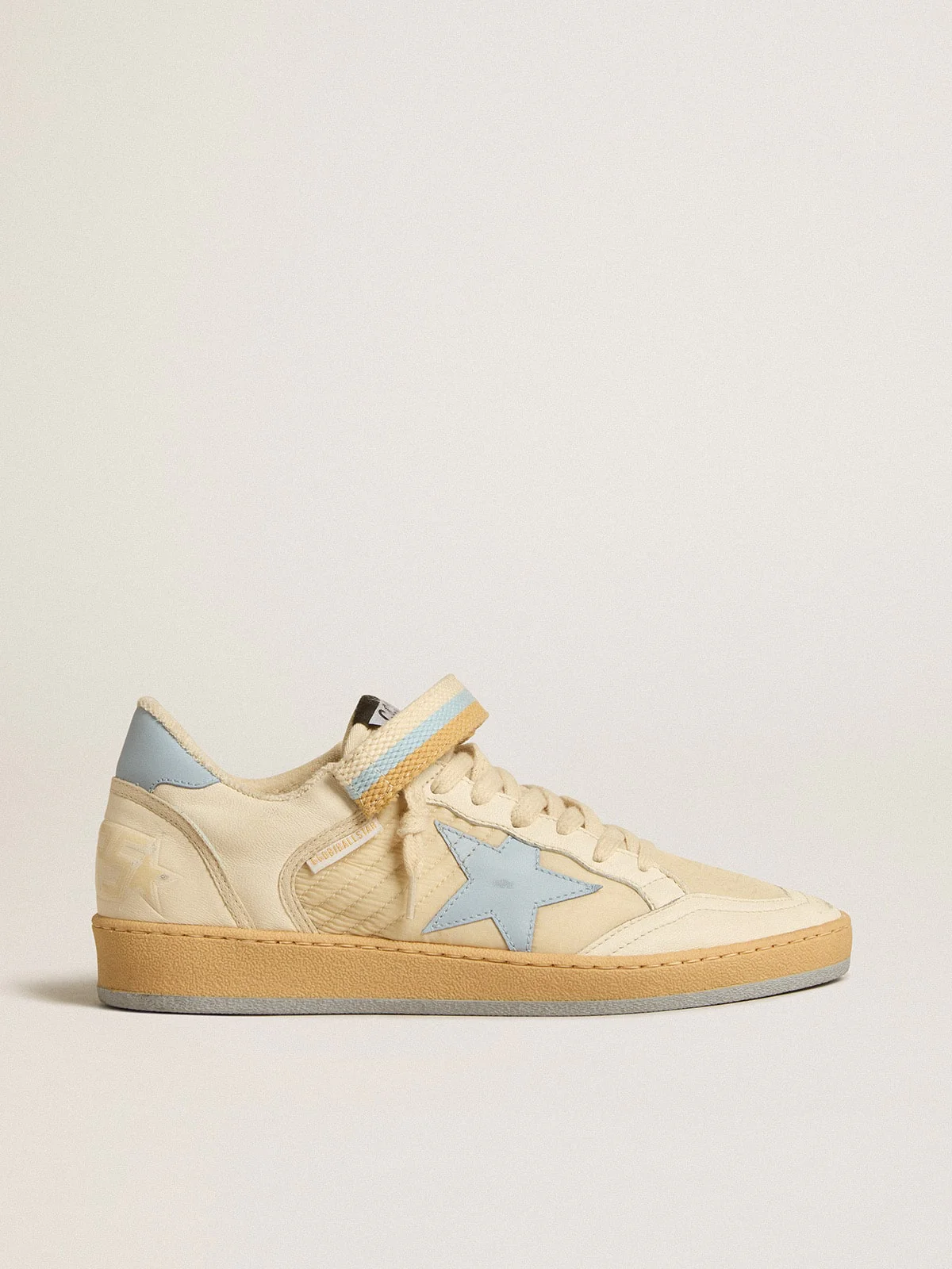 Women | Ballstar Sneakers | White x Blue Fog - Image 2