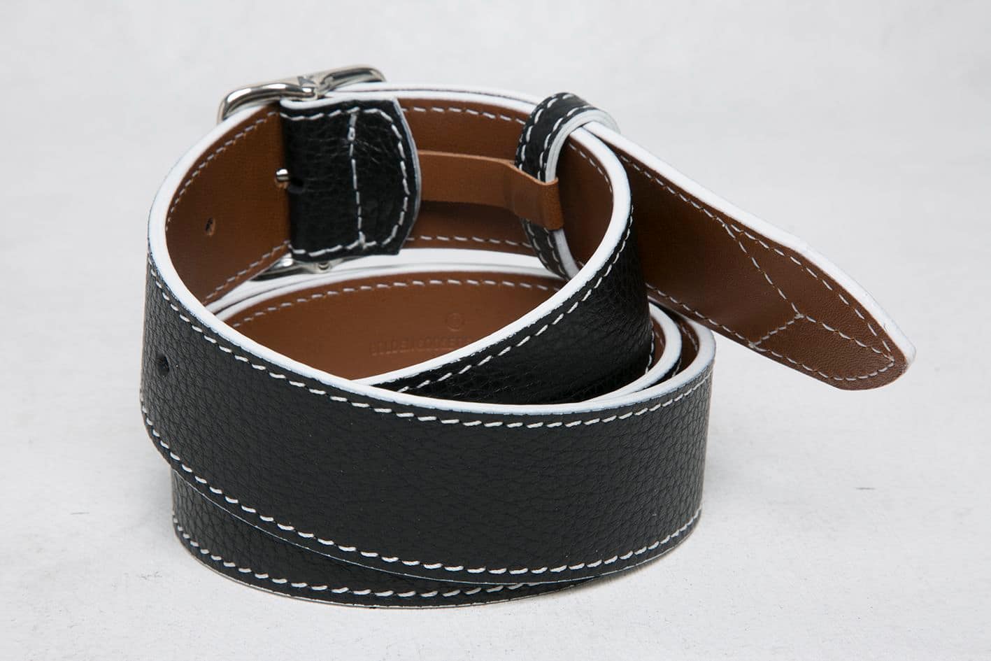 Women | Belt Equipage Black-Tan - Image 4