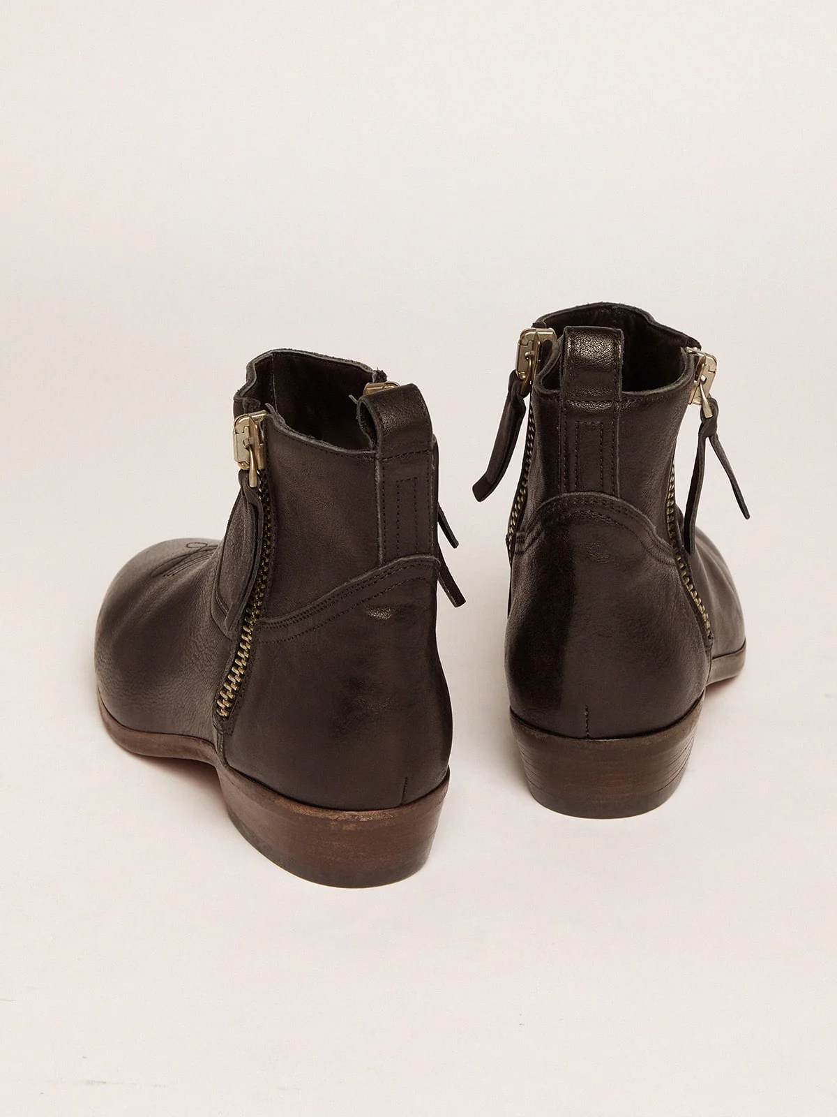 Women | Boots Viand Black Leather - Image 3