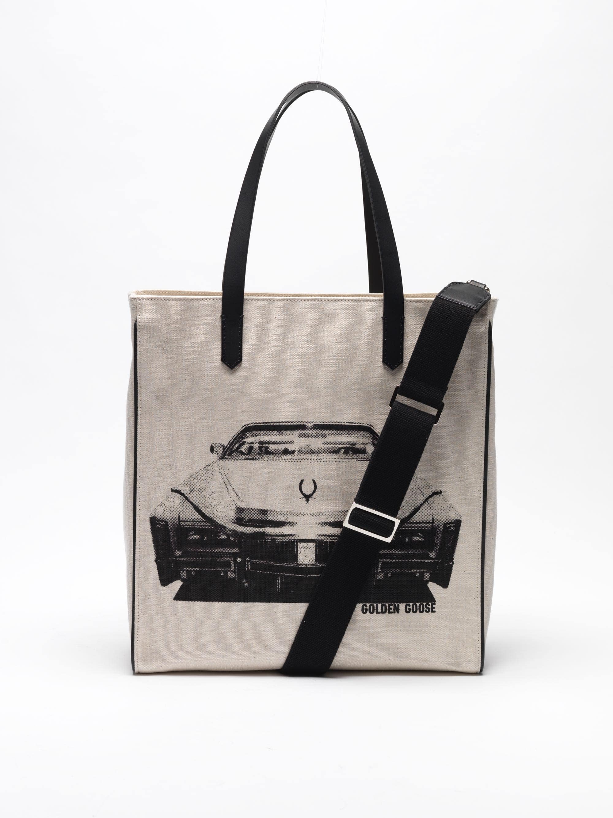 Women | Cadillac Print North-South California Bag - Image 7