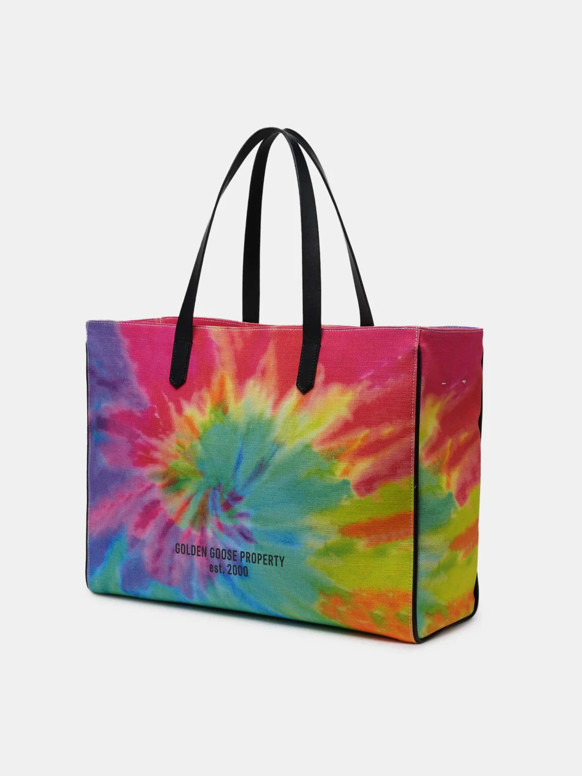 Women | California East-West Tie-Dye Bag with Sneakers Lover Print - Image 8