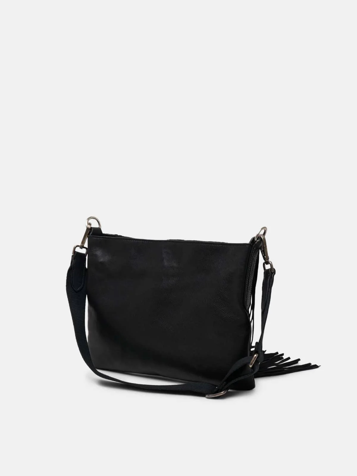 Women | Demi Hobo Bag Suede Leather with Fringes (V1) - Image 7