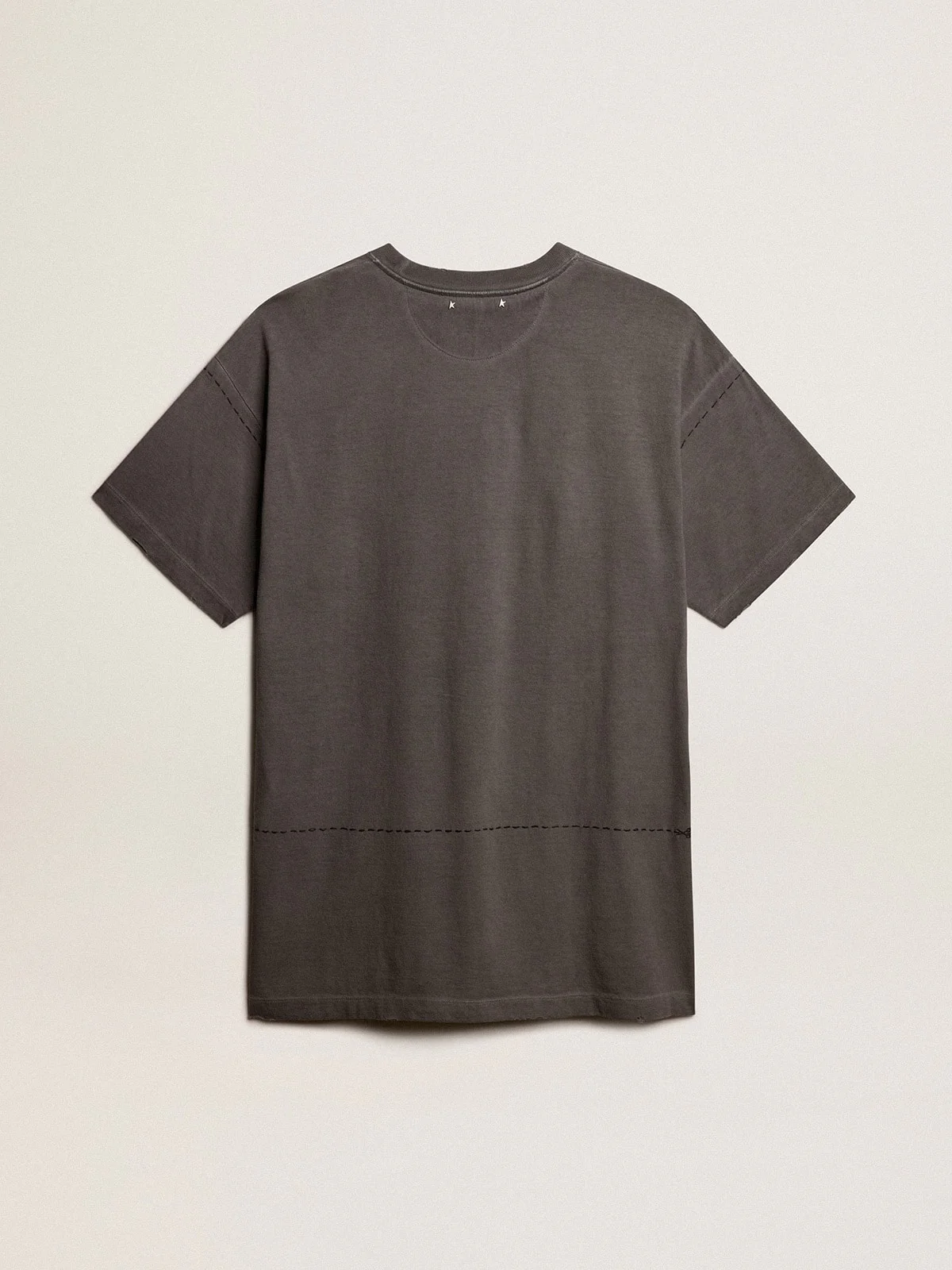 Women | Exclusive Haus Of Dreamers T-Shirt Dress Anthracite | Anthracite x Black - Image 7