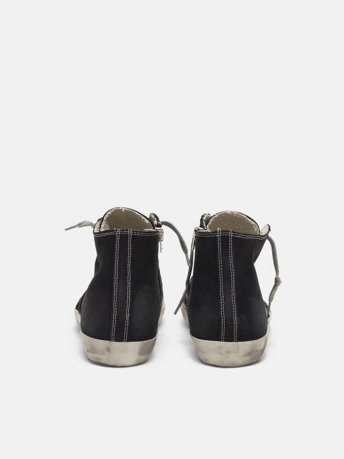 Women | Francy Sneakers with GGDB Star with Contrast Top-Stitching - Image 3