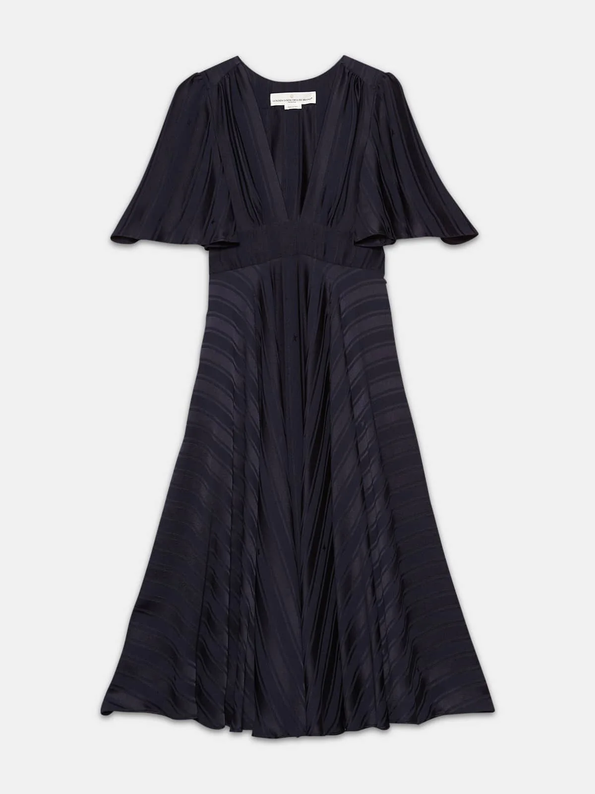 Women | Hana Dress with Belt At The Waist & Ruffles On The Back - Image 3