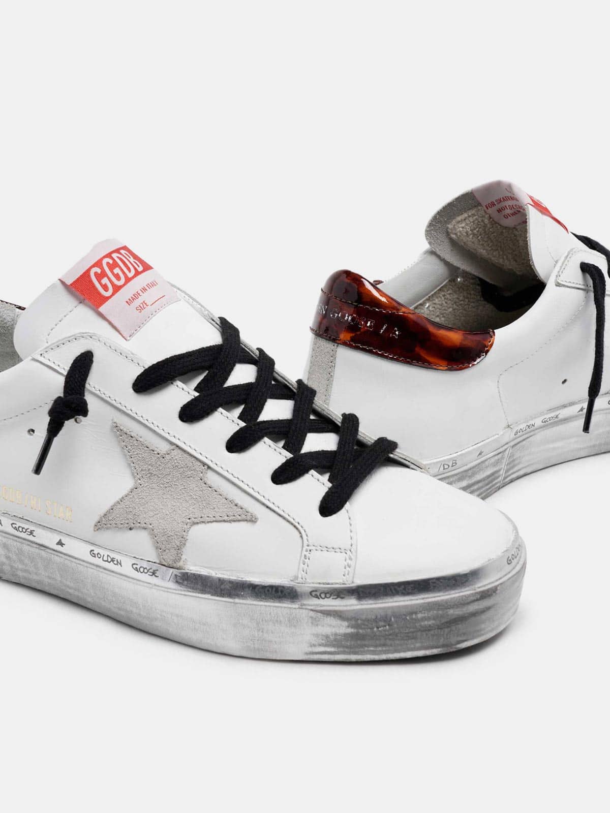 Women | Hi Star Leather Upper Suede Star Leopard Heel | White x Ice x Rust Leo - Image 8