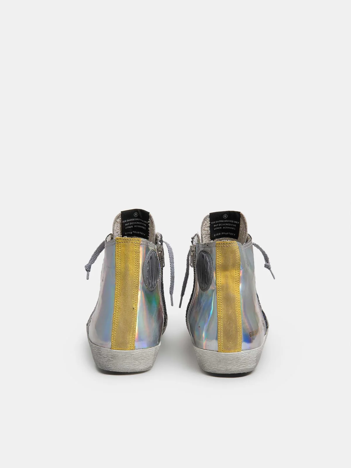 Women | Lab Limited Edition Francy Holographic Sneakers with Glitter - Image 2