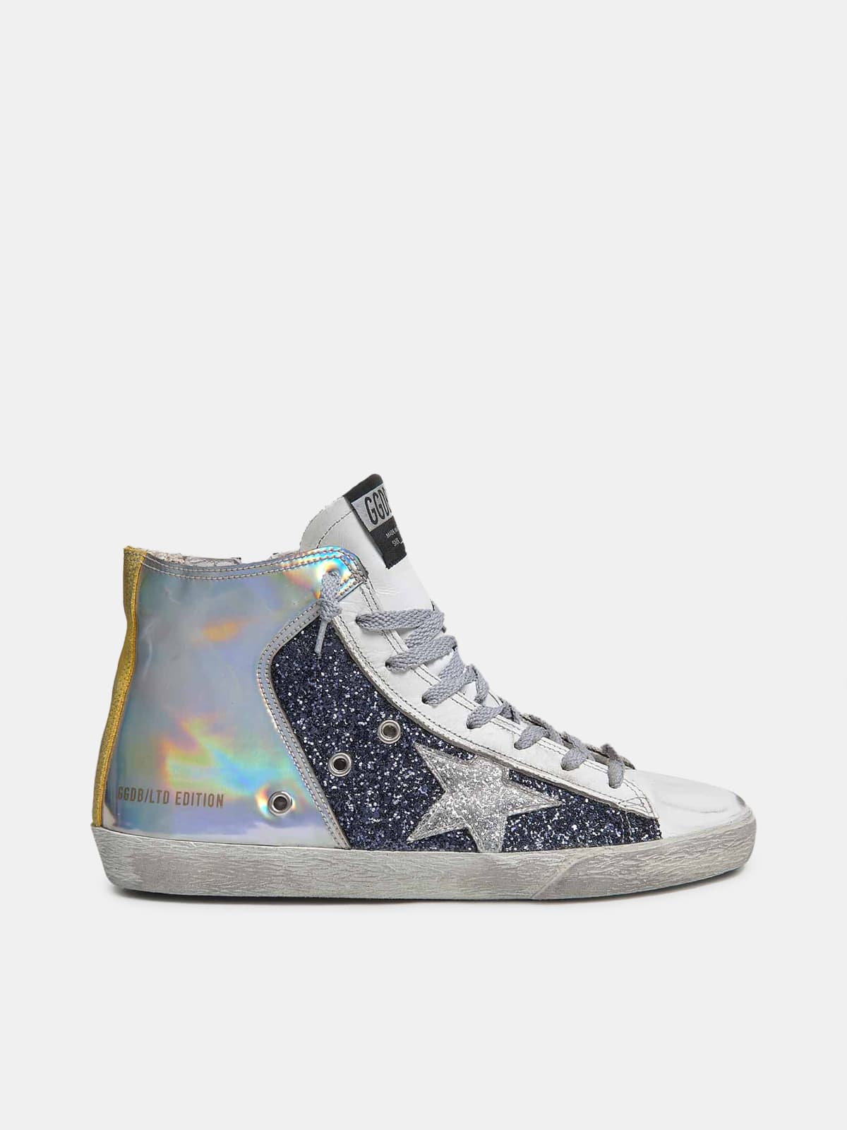 Women | Lab Limited Edition Francy Holographic Sneakers with Glitter - Image 5