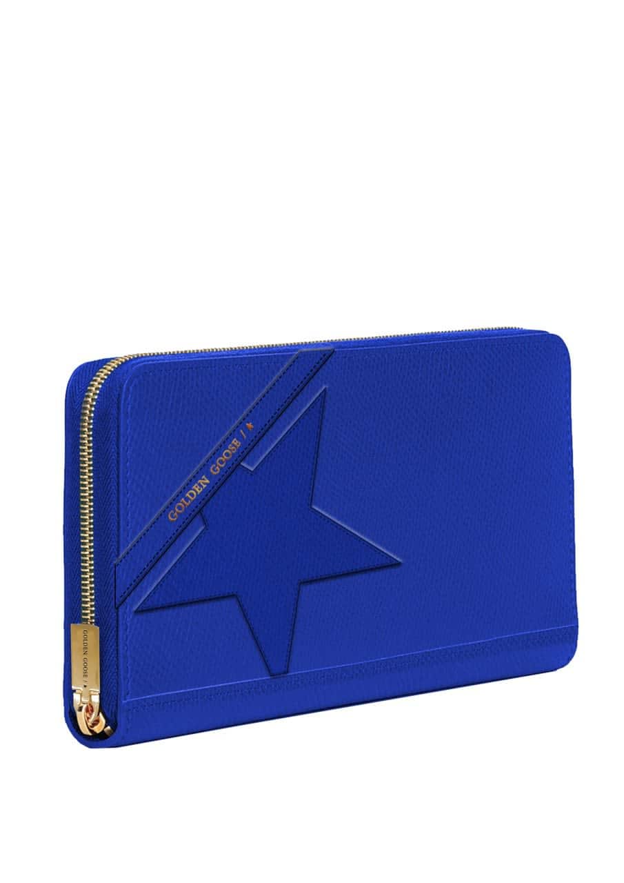 Women | Large Blue Star Wallet | Blue - Image 3