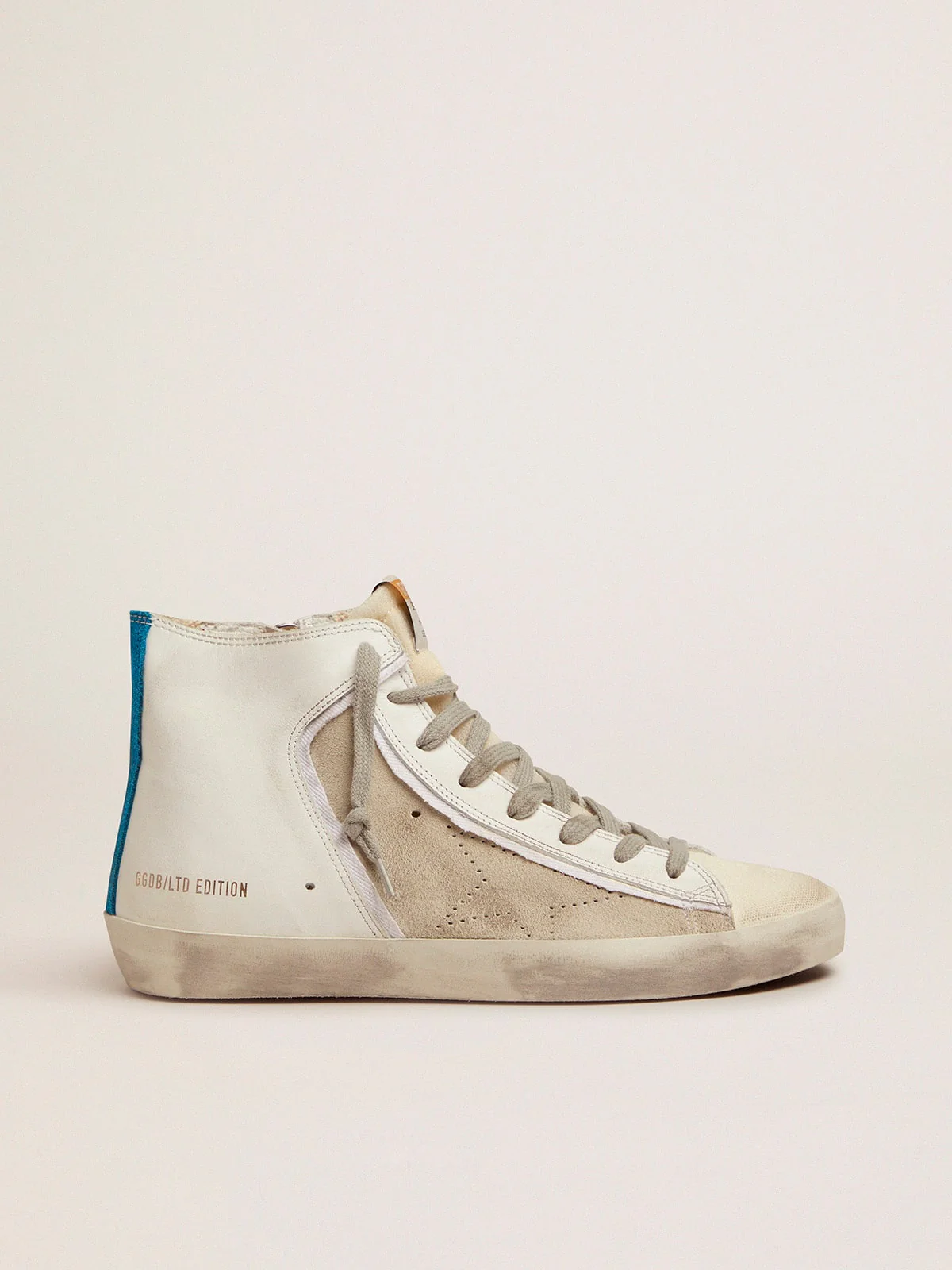 Women | Limited Edition Blue & White Francy Sneakers | White x Ice x Bluette - Image 5