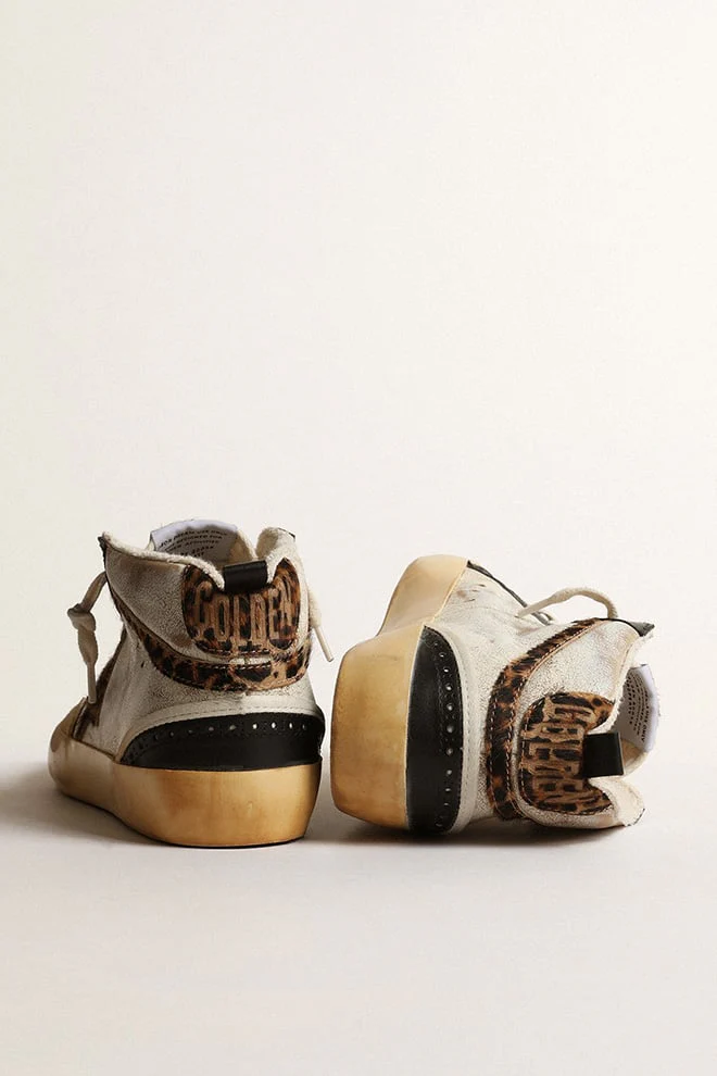 Women | Mid Star with Leo Star & Flash | Tobacco x Black x Beige Brown Leo - Image 4