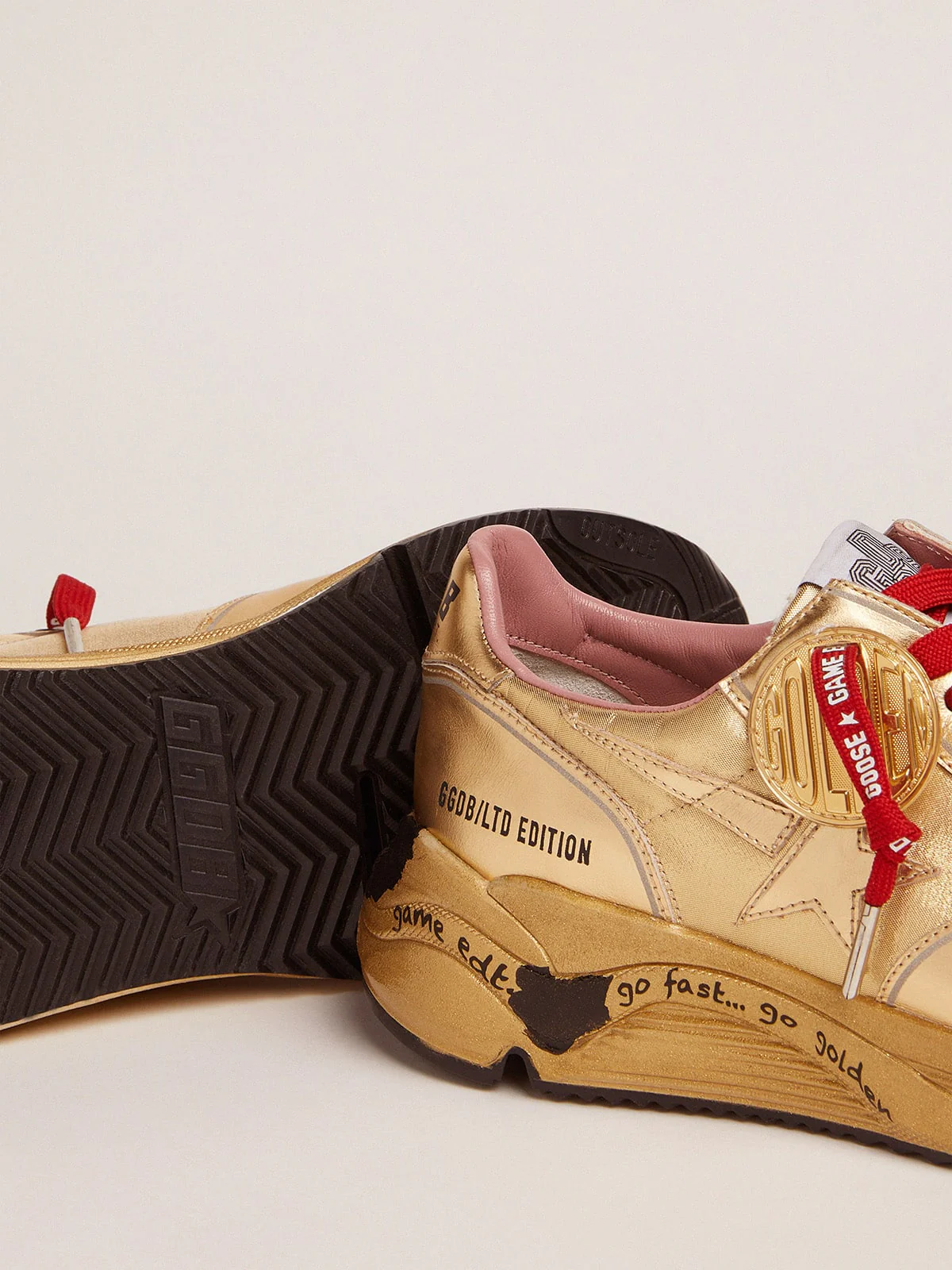 Women | Running Sole Game Edt Capsule Collection Sneakers Gold Lurex | Gold - Image 6